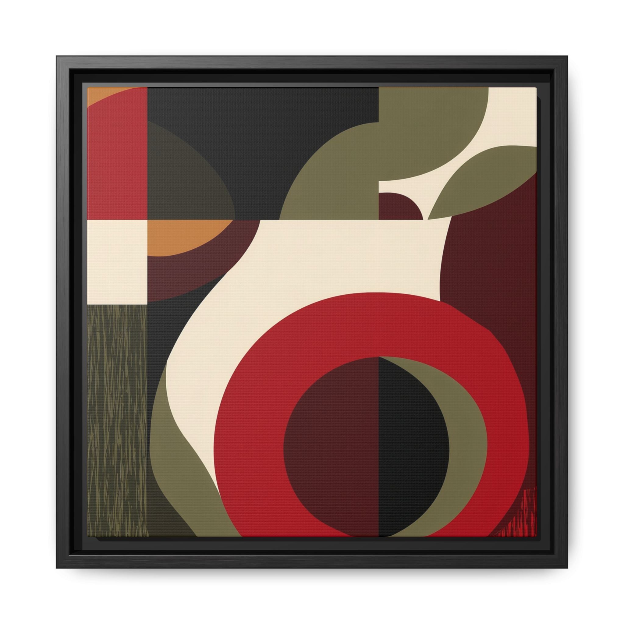 Geometric Intersections: Mid-Century Modern Design, Abstract Architectural Composition, Rhythmic Curved Forms   |   Custom Orders Accepted