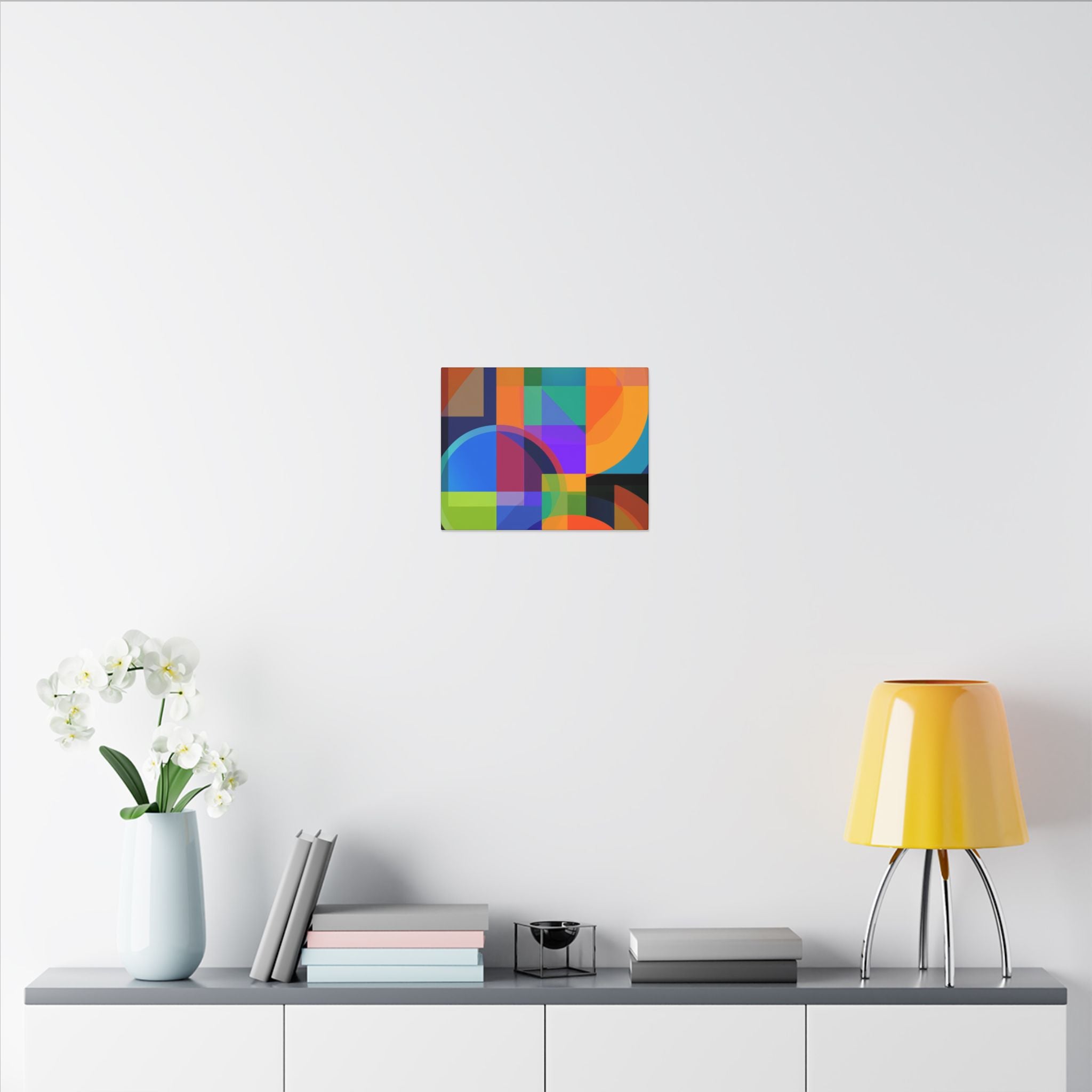 Geometric Intersections: Cubist Color Dynamics, Abstract Constructivist Design, Layered Chromatic Composition   |   Custom Orders Accepted
