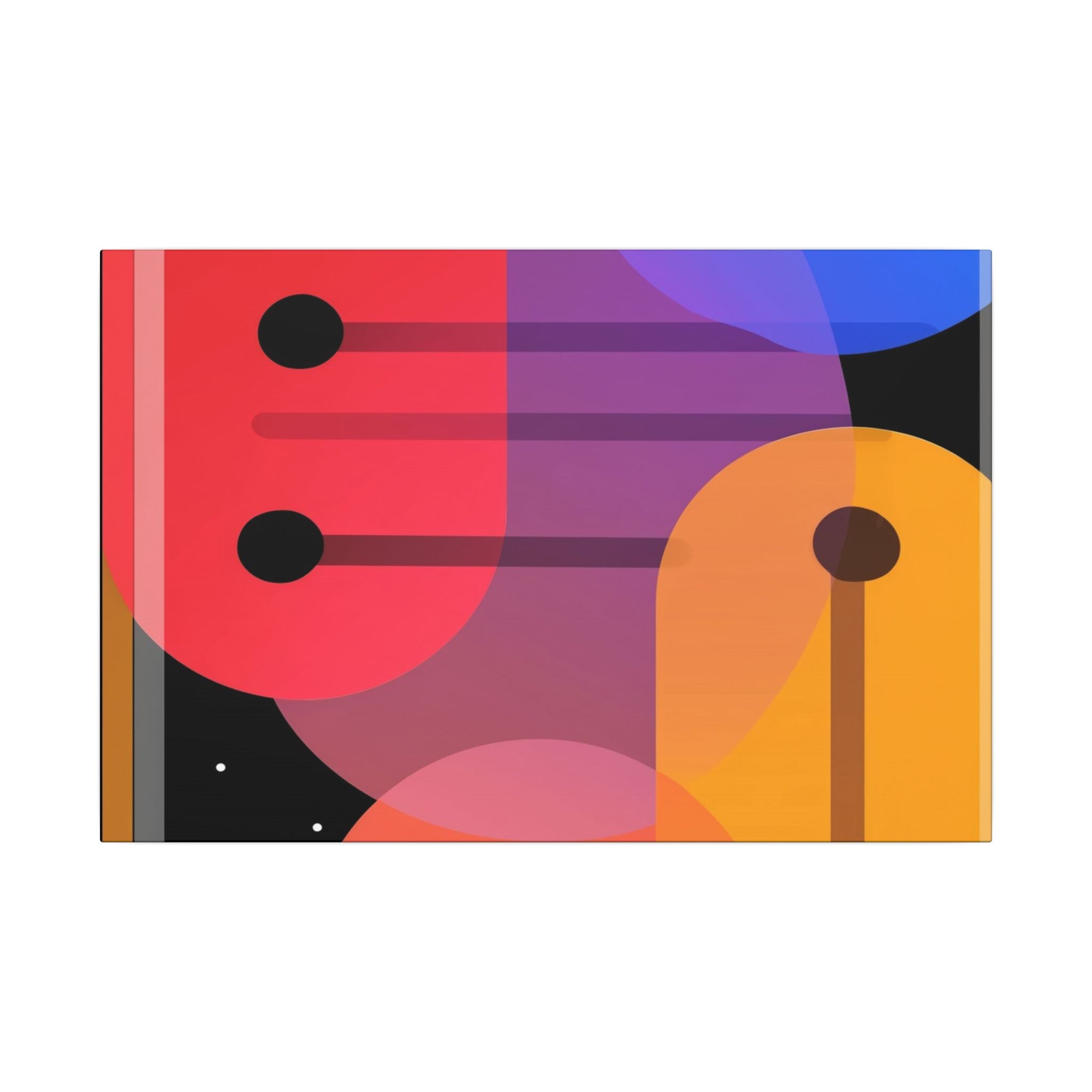 Cosmic Geometry: Abstract Shapes in Vibrant Colors, Digital Minimalist Design, Constructivist Inspiration   |   Custom Orders Accepted