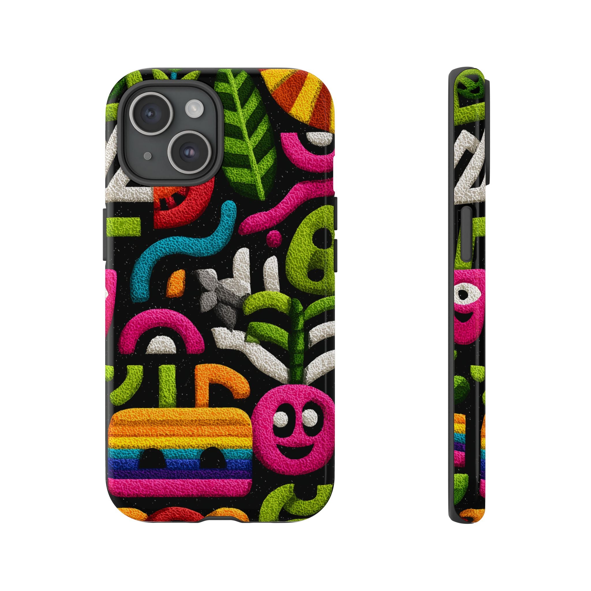 Vibrant Phone Case - Tough Cases | Funky, Colorful, Unique Design for Personalization, Gift, Accessory, Protection, Trendy Style