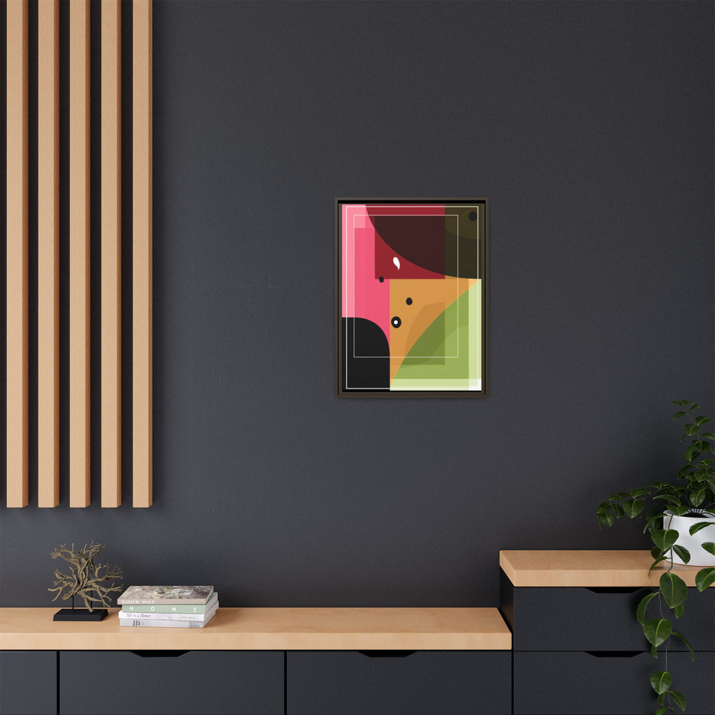 Geometric Convergence: Abstract Modernist Composition, Constructivist Color Blocking, Layered Geometric Design   |   Custom Orders Accepted