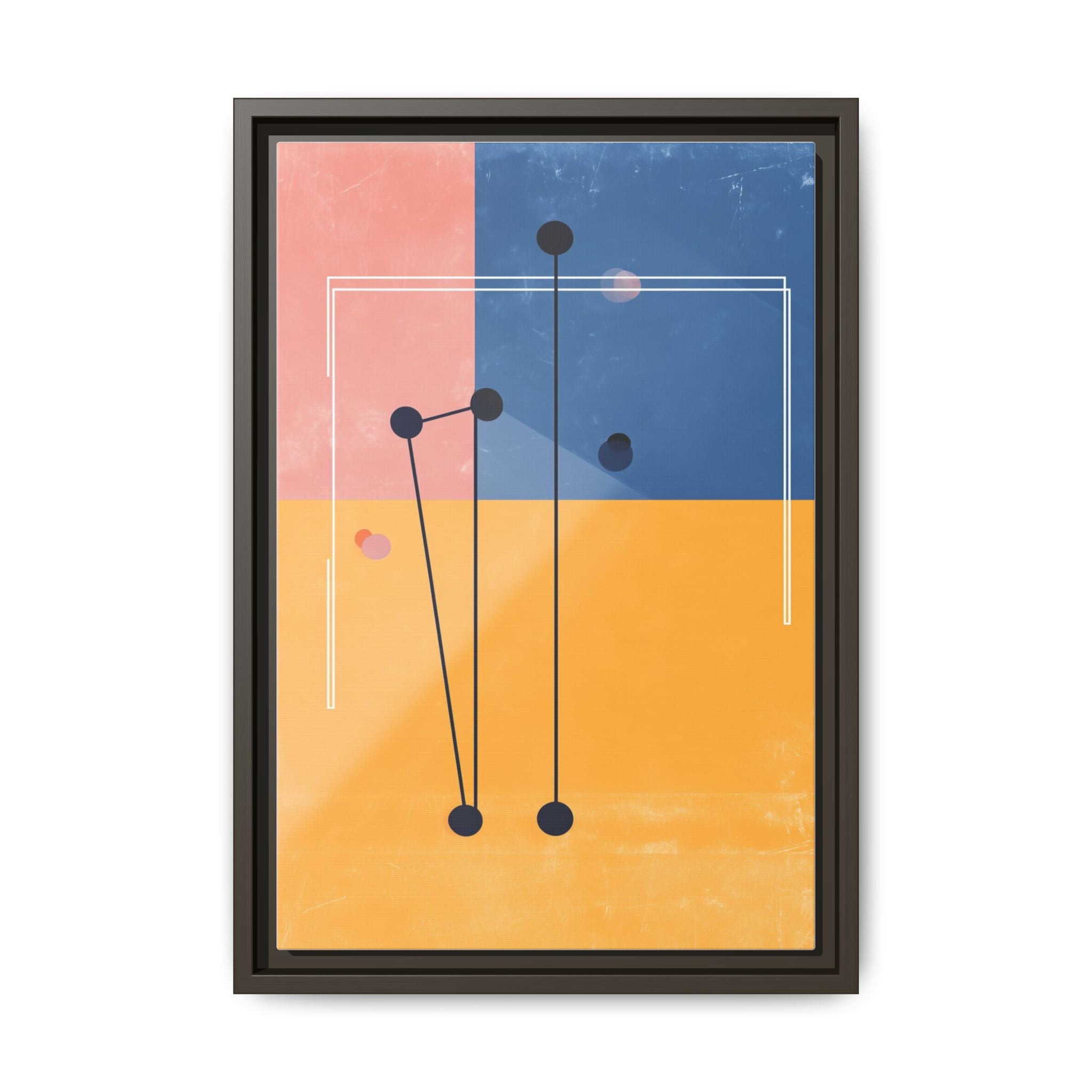 Nexus of Connection: Geometric Abstraction, Modernist Composition, Digital Color Blocks   |   Custom Orders Accepted