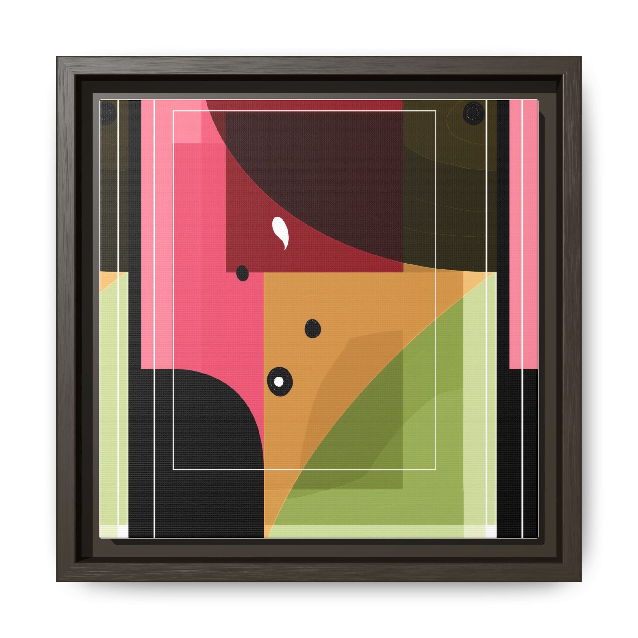 Geometric Convergence: Abstract Modernist Composition, Constructivist Color Blocking, Layered Geometric Design   |   Custom Orders Accepted