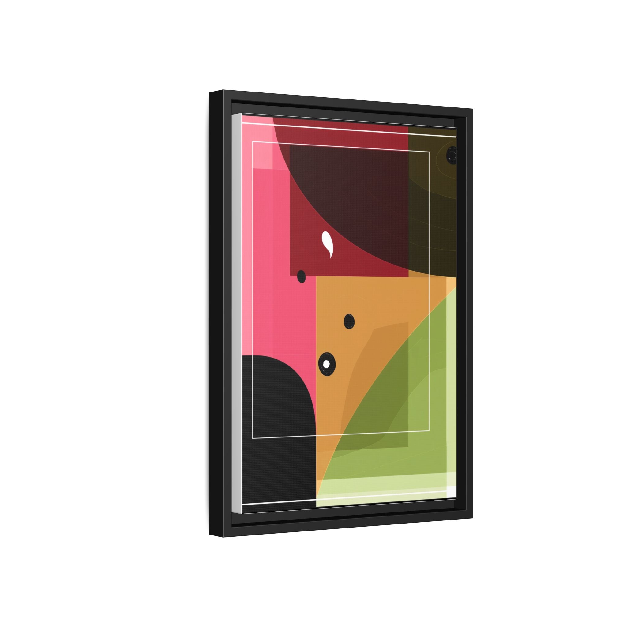 Geometric Convergence: Abstract Modernist Composition, Constructivist Color Blocking, Layered Geometric Design   |   Custom Orders Accepted