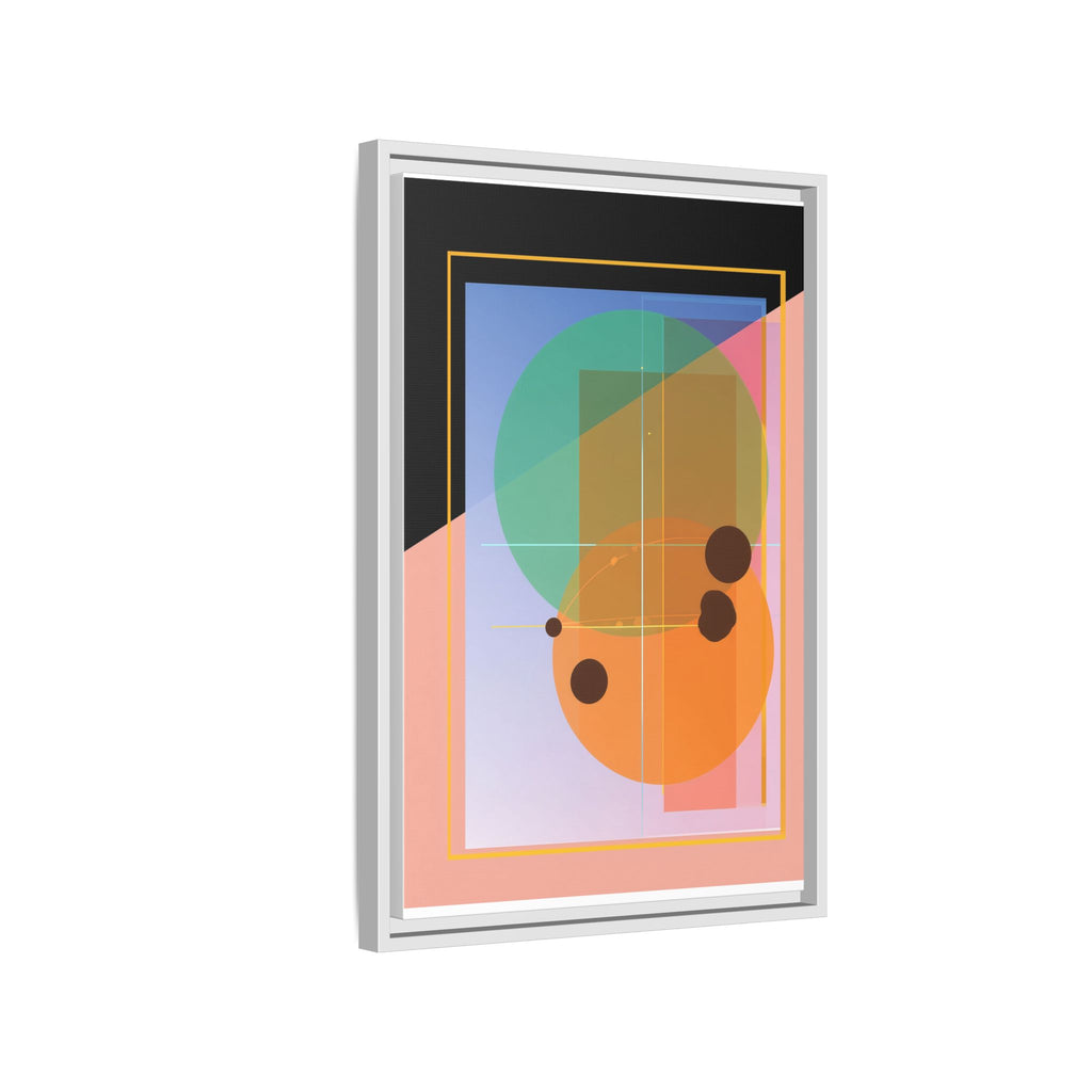 Geometric Harmony: Abstract Composition, Overlapping Shapes, Precision Design   |   Custom Orders Accepted