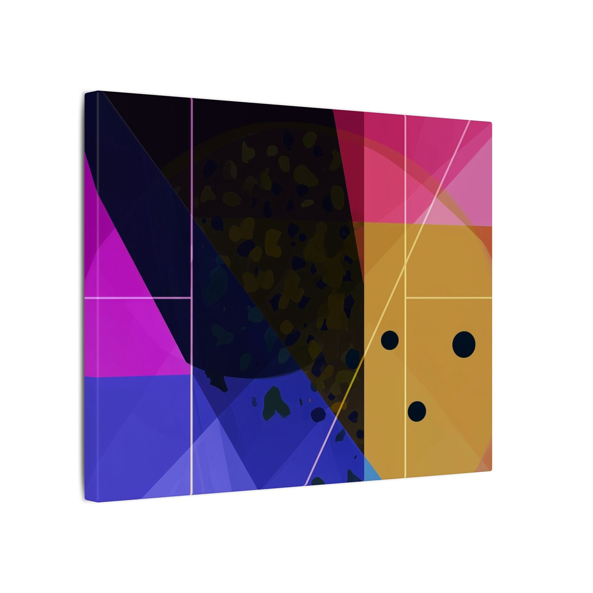 Geometric Intersections: Angular Minimalism, Digital Constructivism, Chromatic Grid Composition   |   Custom Orders Accepted