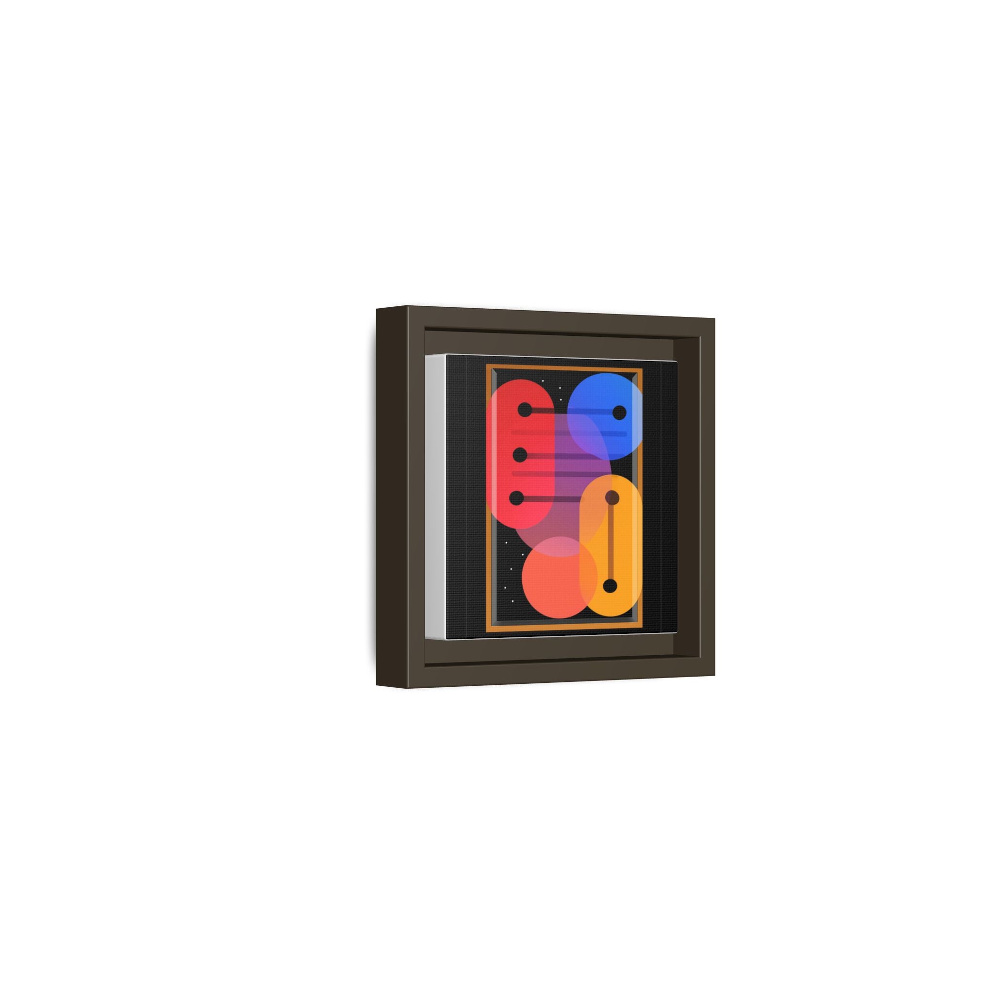 Celestial Geometry: Organic Shapes in Motion, Digital Abstract Composition, Vibrant Color Intersections   |   Custom Orders Accepted