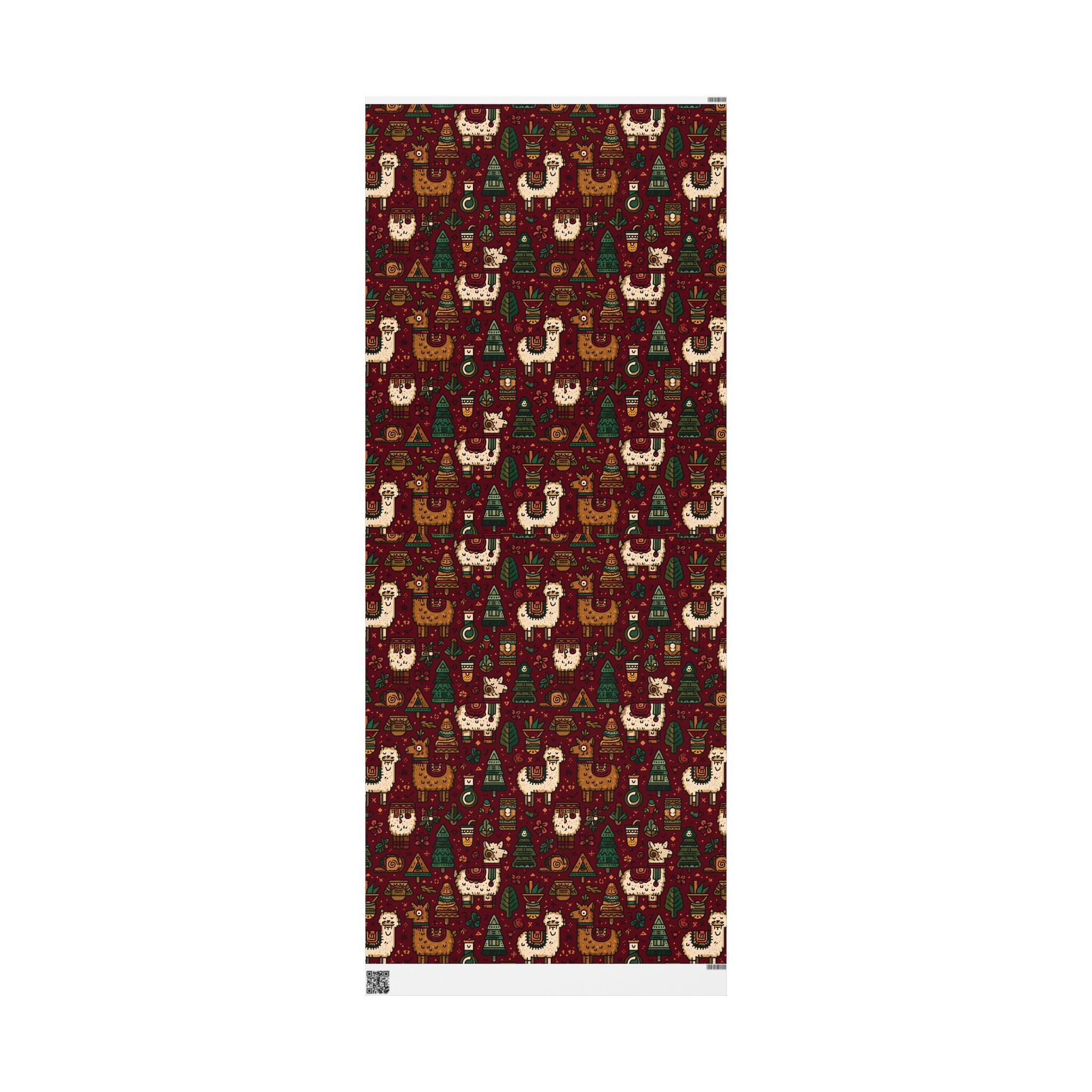 Wrapping Paper, Peruvian Style, Llamas & Alpacas, Inca Design, Gift Wrap, Holiday Gift Wrap, Party Supplies, Decorative Paper, Crafting