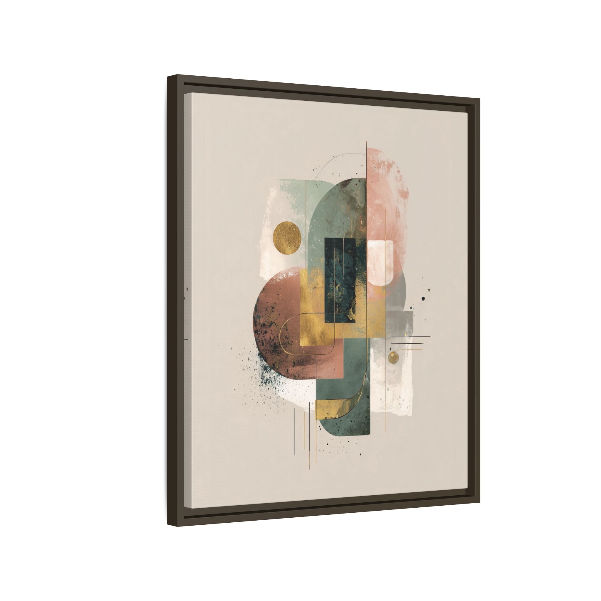 Organic Geometries: Fragmented Forms, Digital Abstract Composition, Layered Minimalist Art   |   Custom Orders Accepted