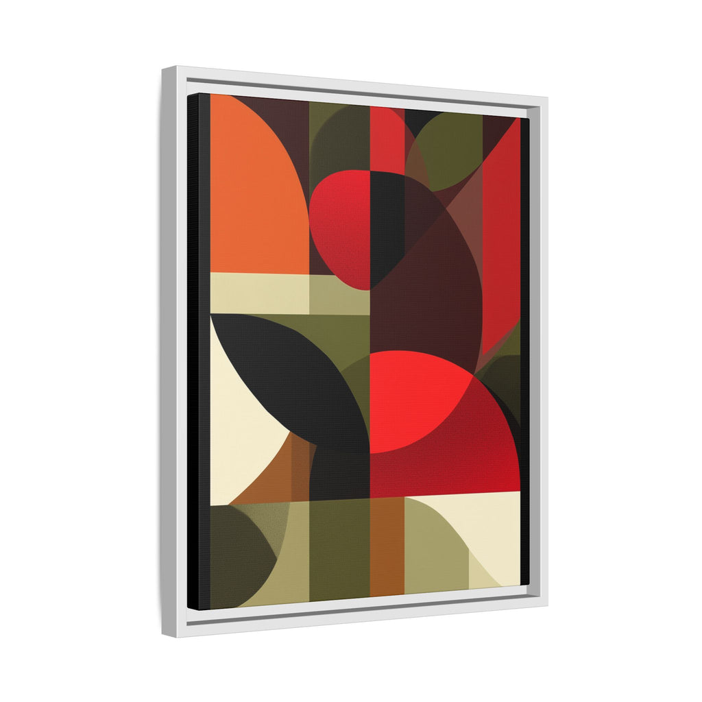 Geometric Fusion: Modern Abstract Composition, Cubist Color Blocks, Architectural Form Harmony   |   Custom Orders Accepted
