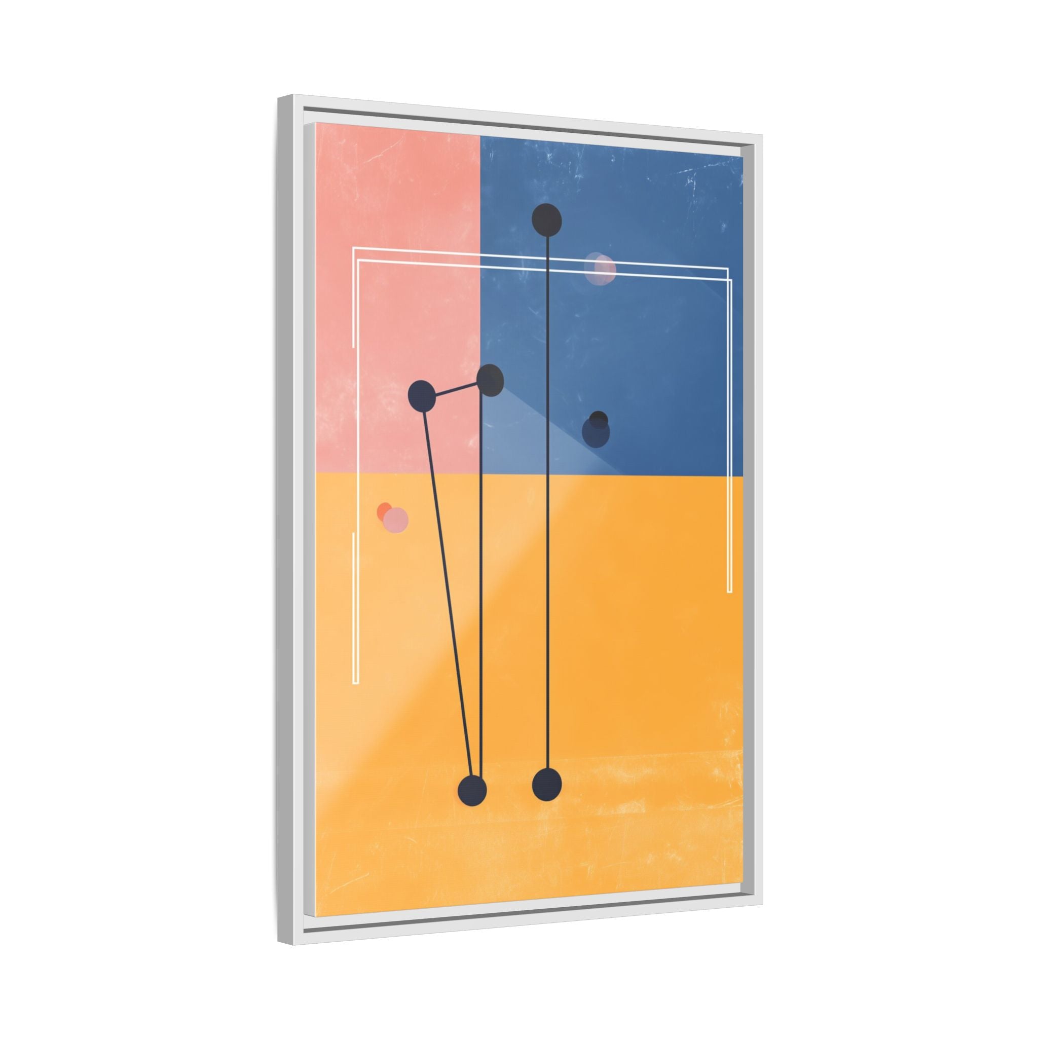 Nexus of Connection: Geometric Abstraction, Modernist Composition, Digital Color Blocks   |   Custom Orders Accepted