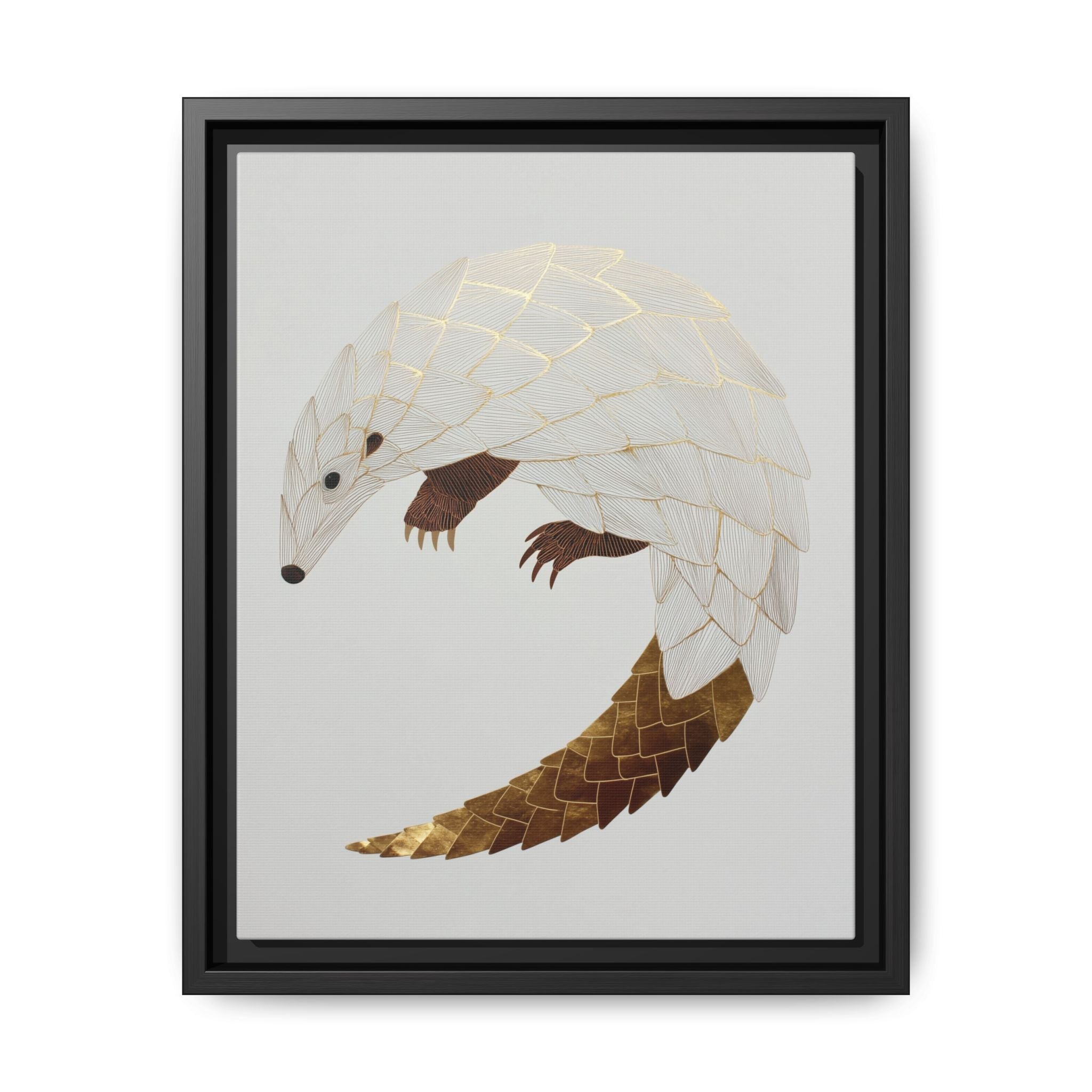 Geometric Hedgehog: Architectural Animal Portrait, Layered Geometric Illustration   |  Personalized & Custom Orders Available