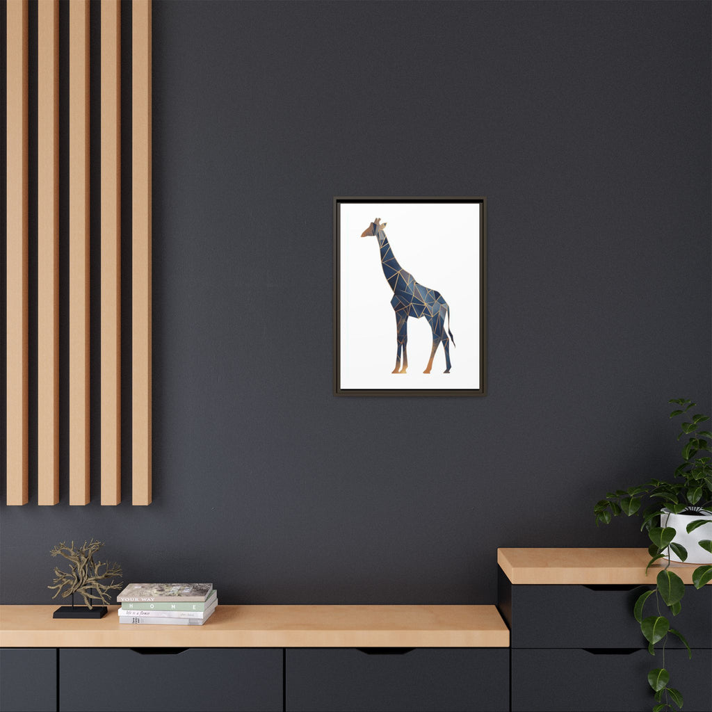 Geometric Giraffe: Modern Wildlife Art, Angular Minimalist Design   |  Personalized & Custom Orders Available