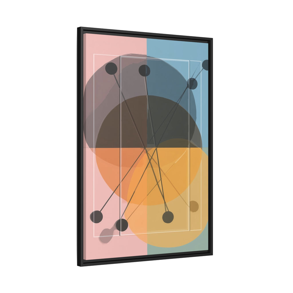 Geometric Intersections: Pastel Quadrants, Mid-Century Minimalism, Network Nodes   |   Custom Orders Accepted