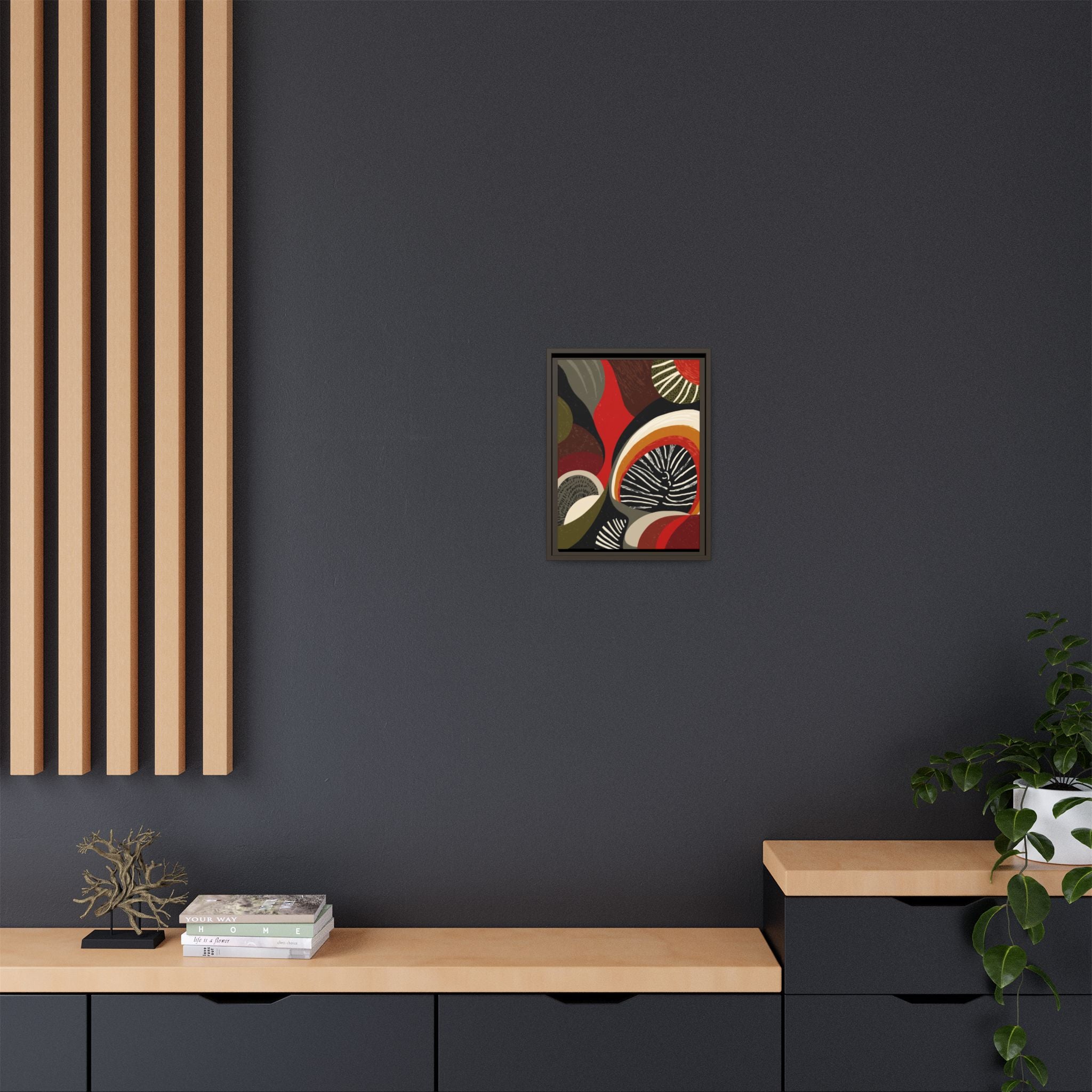 Geometric Rhythm: Abstract Composition, Mid-Century Modern Art, Radial Design Inspiration   |   Custom Orders Accepted