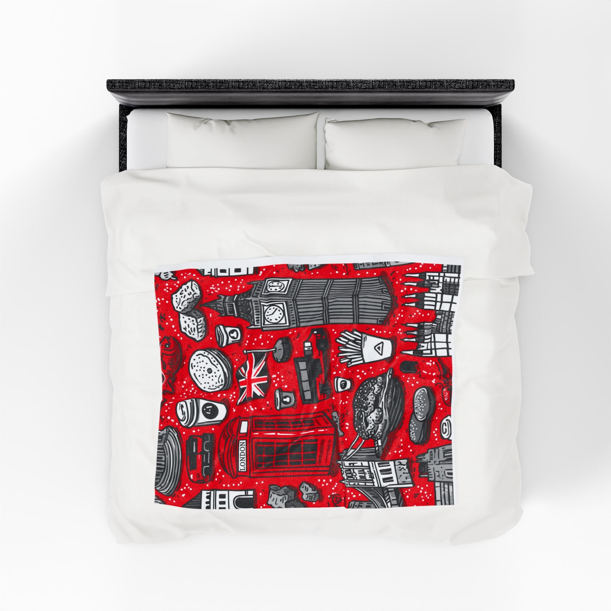 London Pulse: British Icons Collage, Graphic Urban Design   |   Custom Orders Accepted