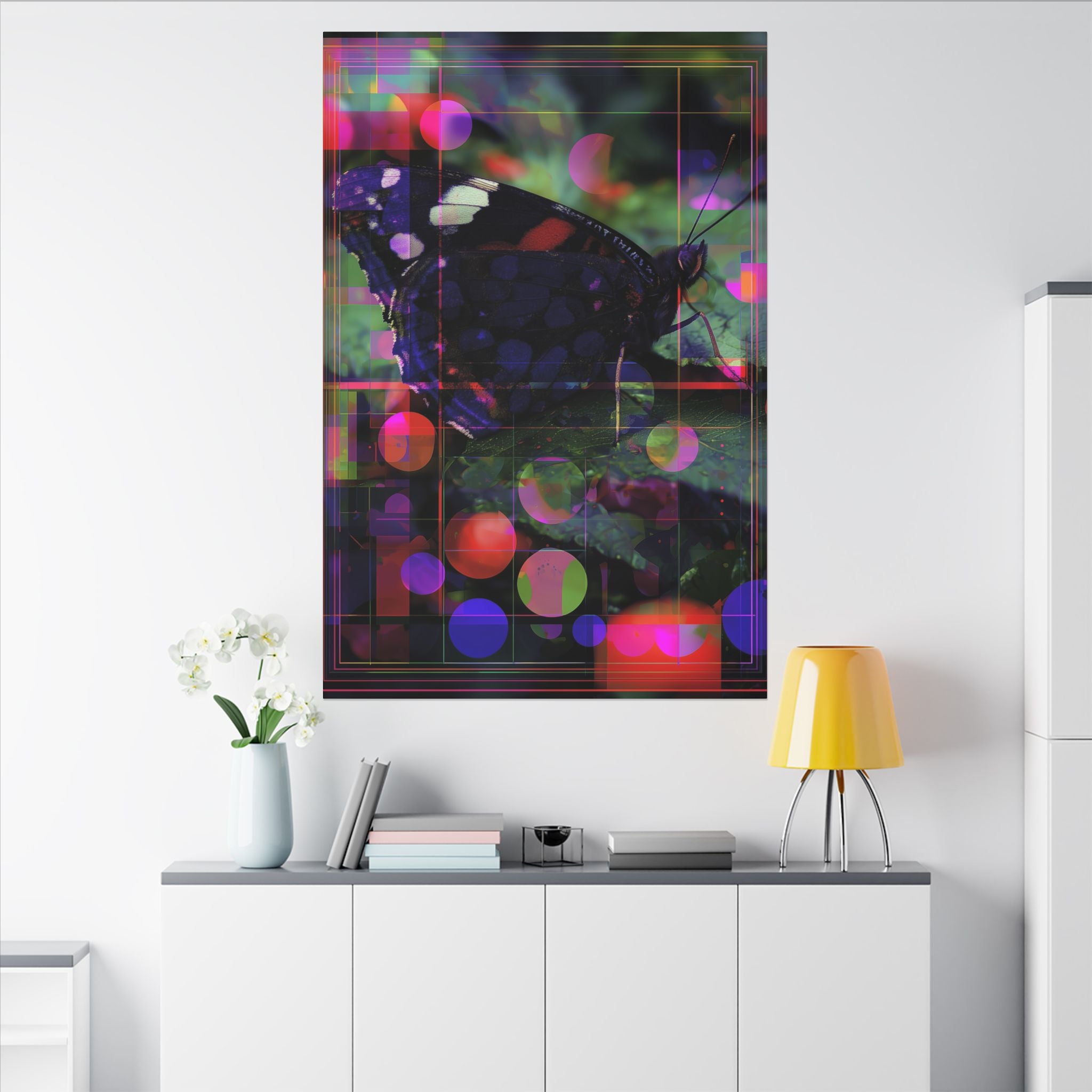 Digital Metamorphosis: Glitch Butterfly Effect, Pixelated Nature Transformation   |    Custom Orders Available