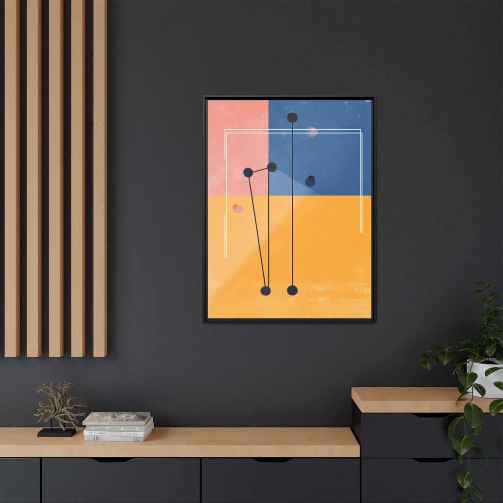 Nexus of Connection: Geometric Abstraction, Modernist Composition, Digital Color Blocks   |   Custom Orders Accepted