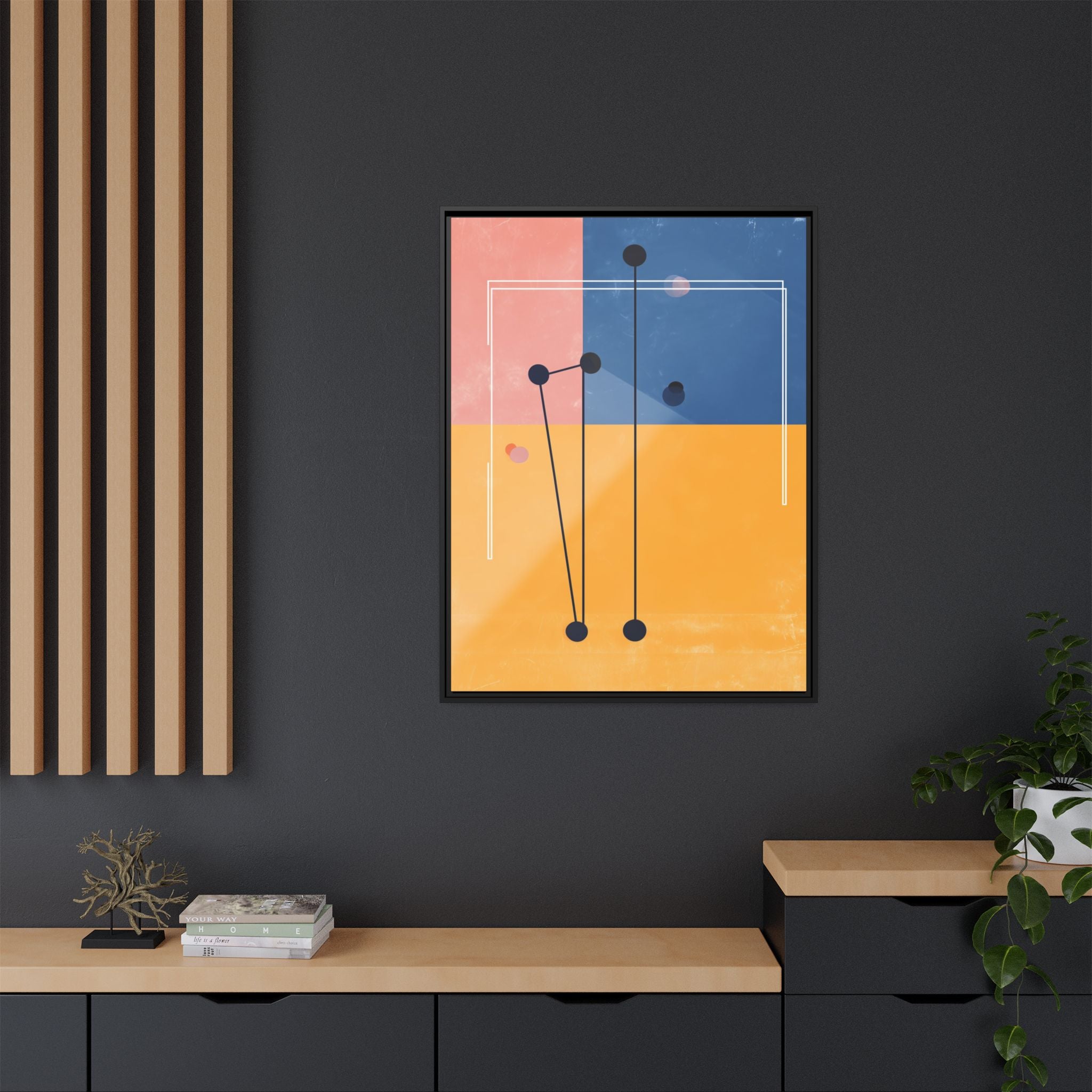 Nexus of Connection: Geometric Abstraction, Modernist Composition, Digital Color Blocks   |   Custom Orders Accepted