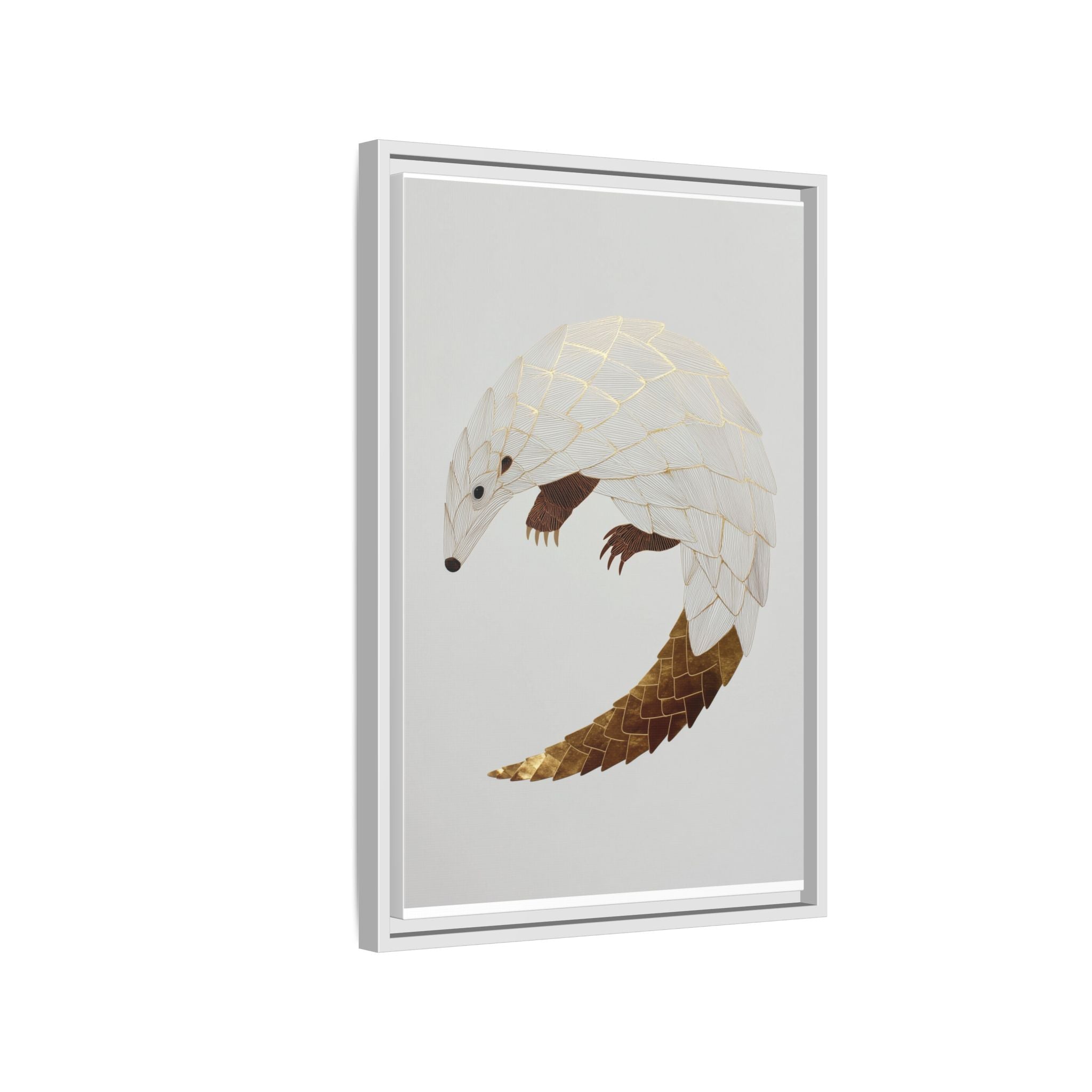 Geometric Hedgehog: Architectural Animal Portrait, Layered Geometric Illustration   |  Personalized & Custom Orders Available