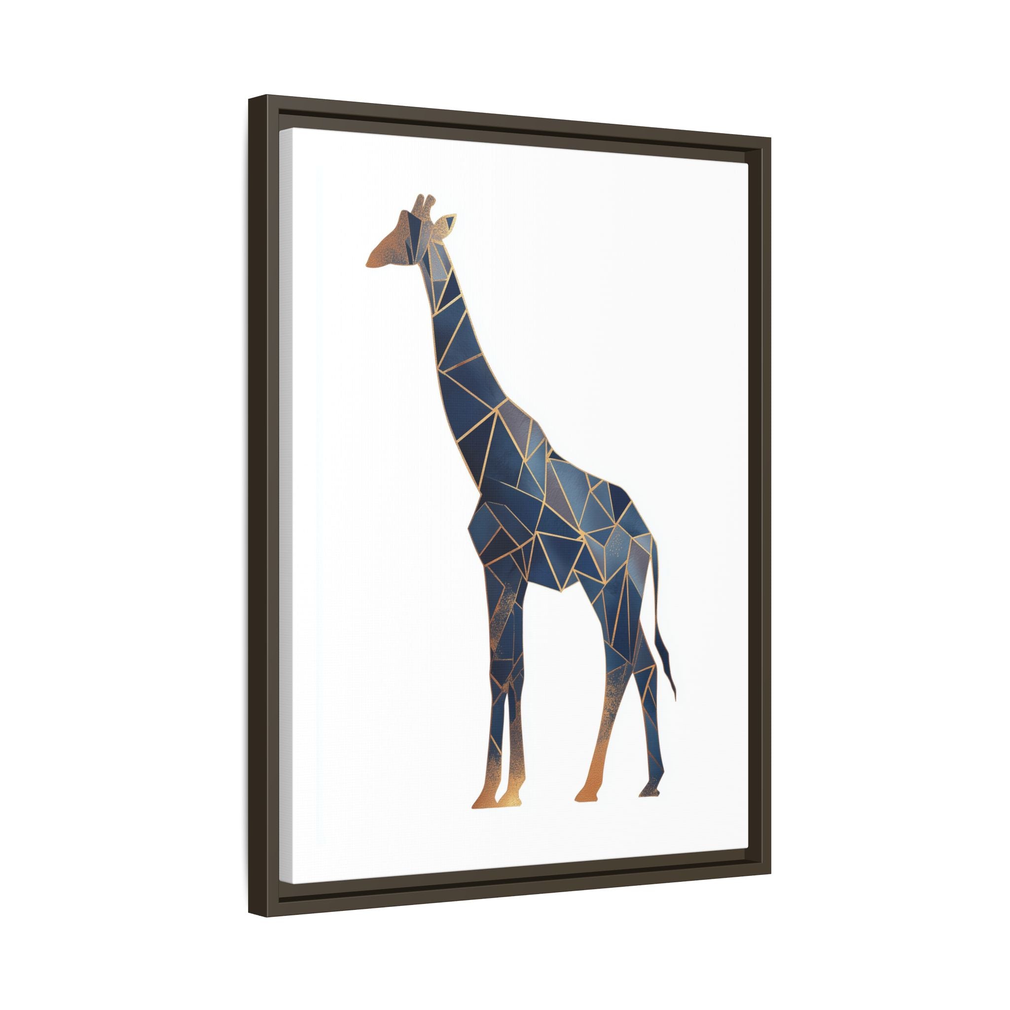 Geometric Giraffe: Modern Wildlife Art, Angular Minimalist Design   |  Personalized & Custom Orders Available
