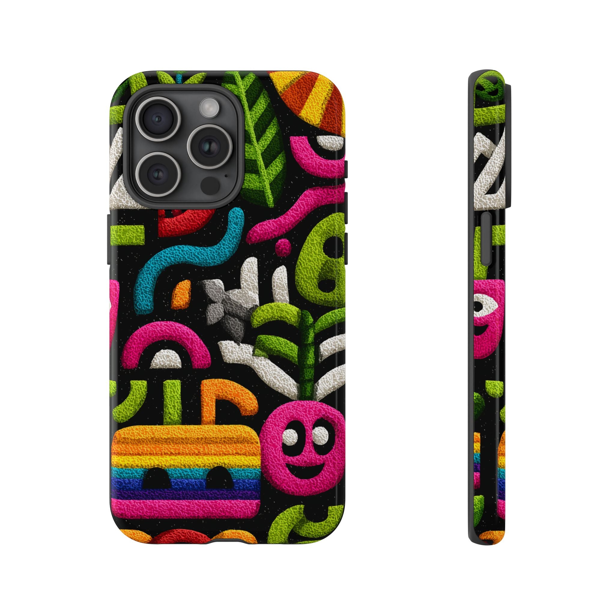 Vibrant Phone Case - Tough Cases | Funky, Colorful, Unique Design for Personalization, Gift, Accessory, Protection, Trendy Style