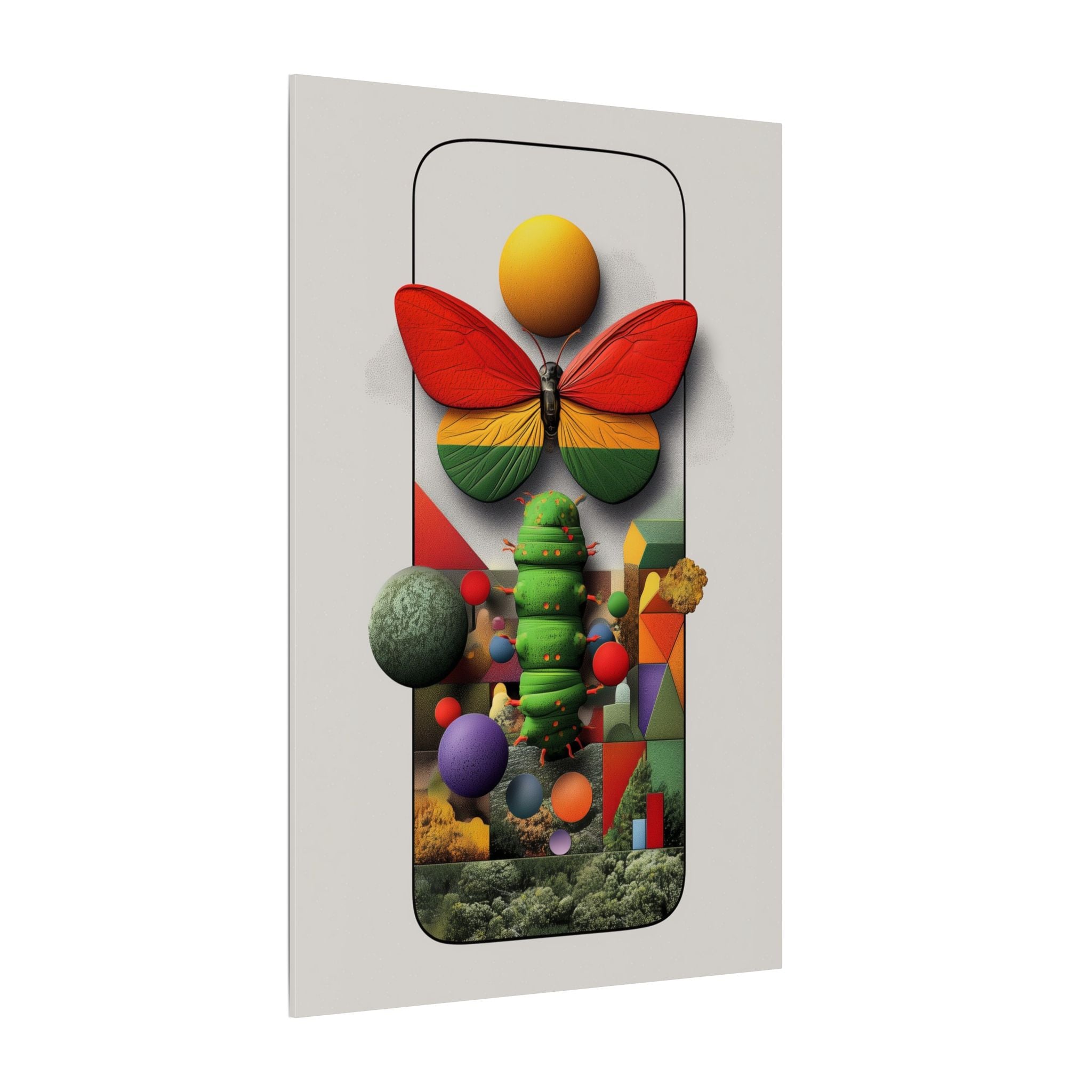 Digital Metamorphosis: Geometric Nature Remix, Surreal Smartphone Art Composition   |    Custom Orders Available