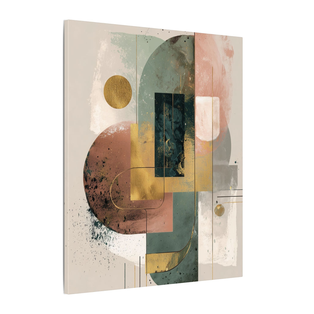 Geometric Harmony: Abstract Composition, Modernist Minimalism, Ethereal Design Layers   |   Custom Orders Accepted