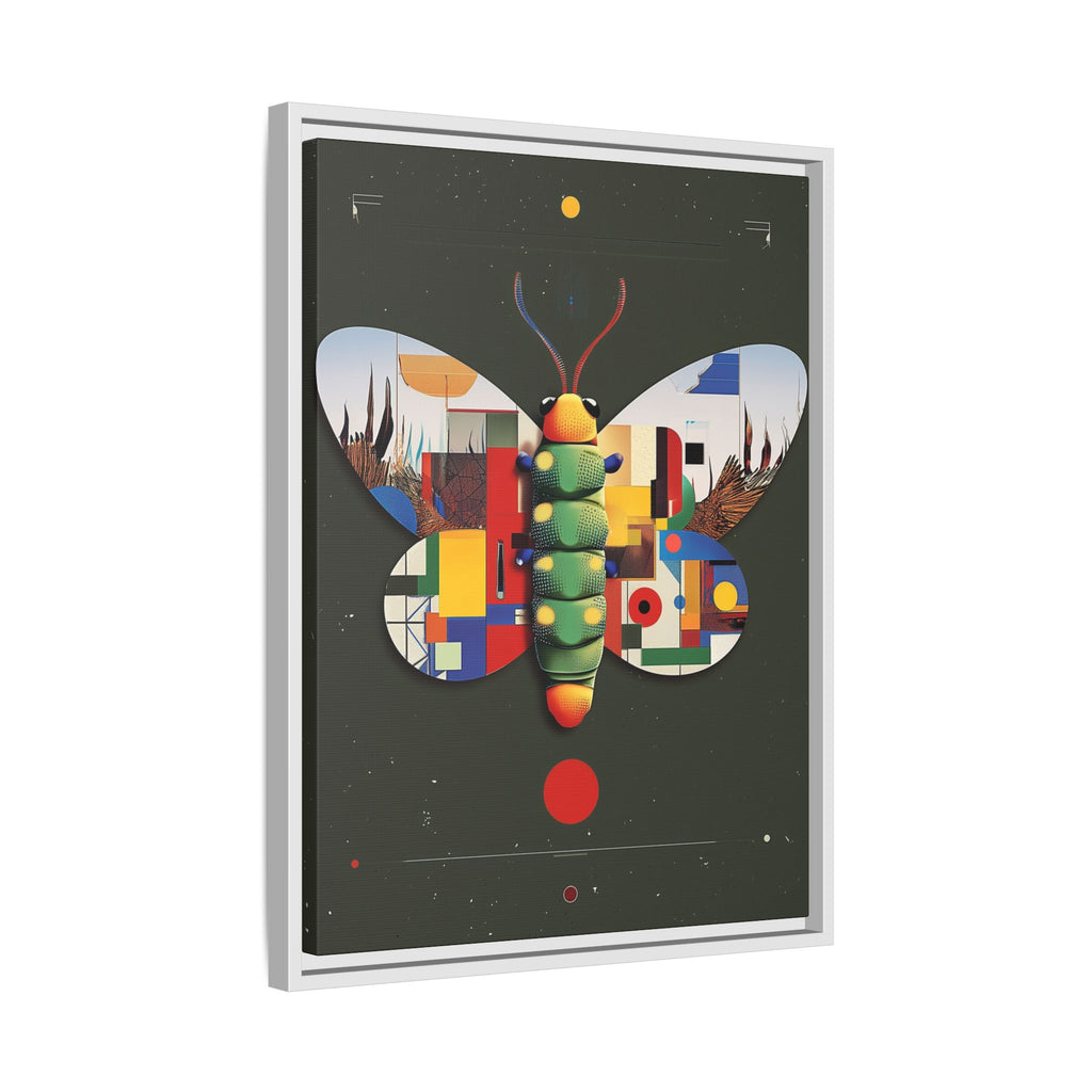 Geometric Butterfly: Bauhaus Digital Mosaic, Technological Nature Composition   |    Custom Orders Available