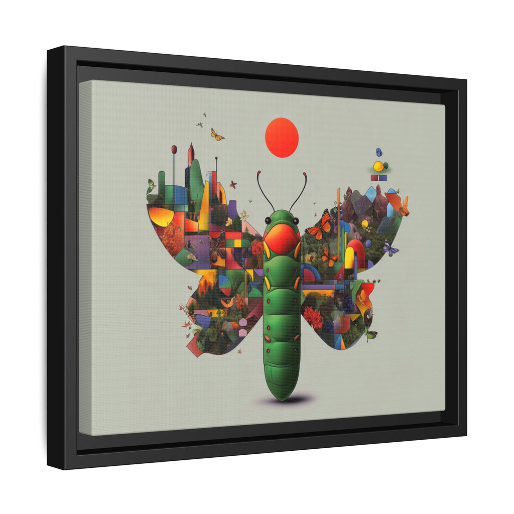Metamorphosis of Geometry: Digital Nature Mosaic, Surreal Butterfly Landscape   |    Custom Orders Available