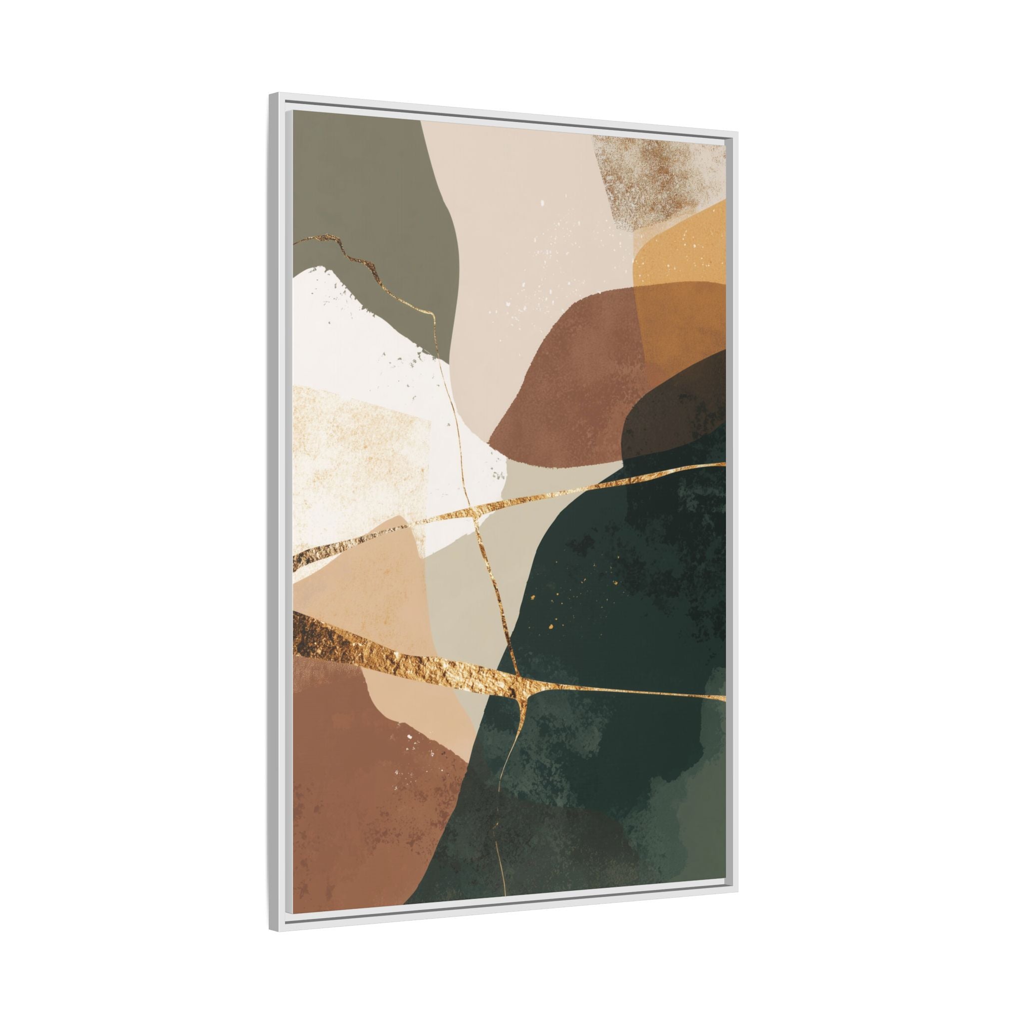 Geological Whispers: Organic Abstractions, Metallic Landscapes, Contemporary Minimalist Design   |   Custom Orders Accepted