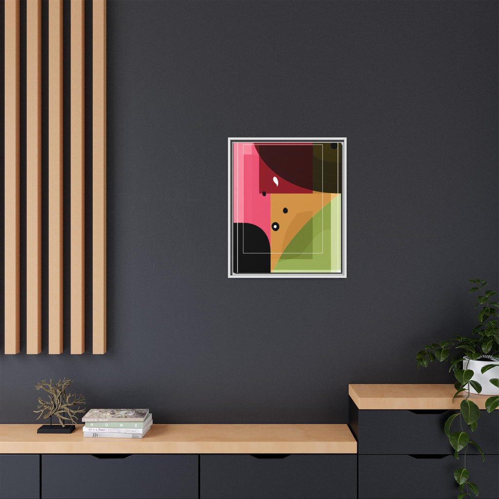 Geometric Convergence: Abstract Modernist Composition, Constructivist Color Blocking, Layered Geometric Design   |   Custom Orders Accepted