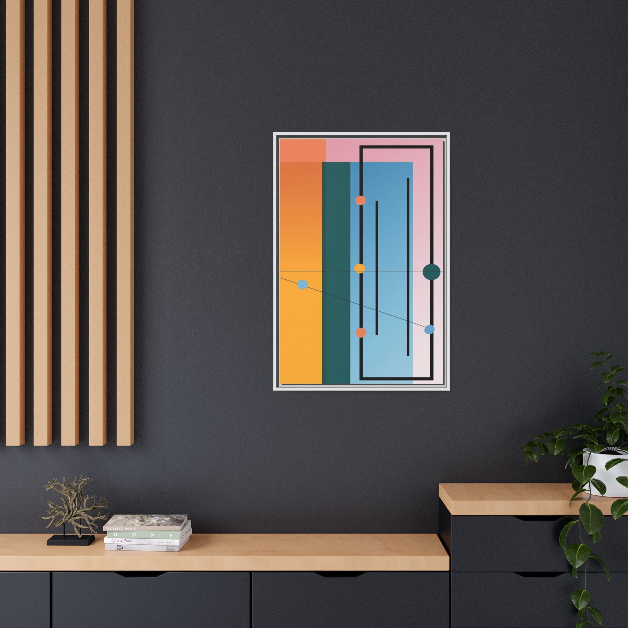 Geometric Harmony: Constructivist Color Planes, Modernist Composition, Abstract Spatial Rhythm   |   Custom Orders Accepted