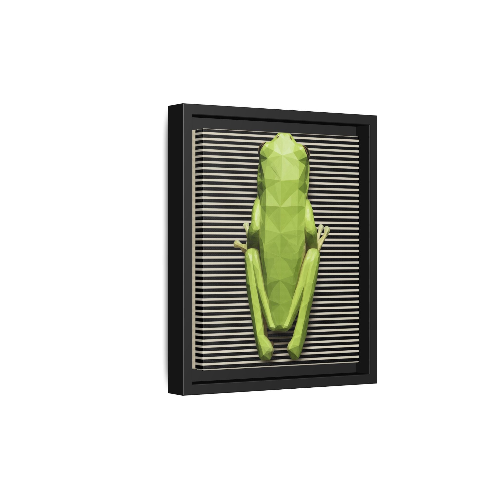 Geometric Amphibian: Low-Poly Frog Design, Digital Art Minimalism   |  Personalized & Custom Orders Available