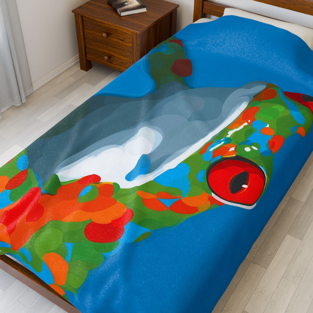 Chromatic Amphibian: Geometric Frog Design, Vibrant Mosaic Art Print   |    Custom Orders Available