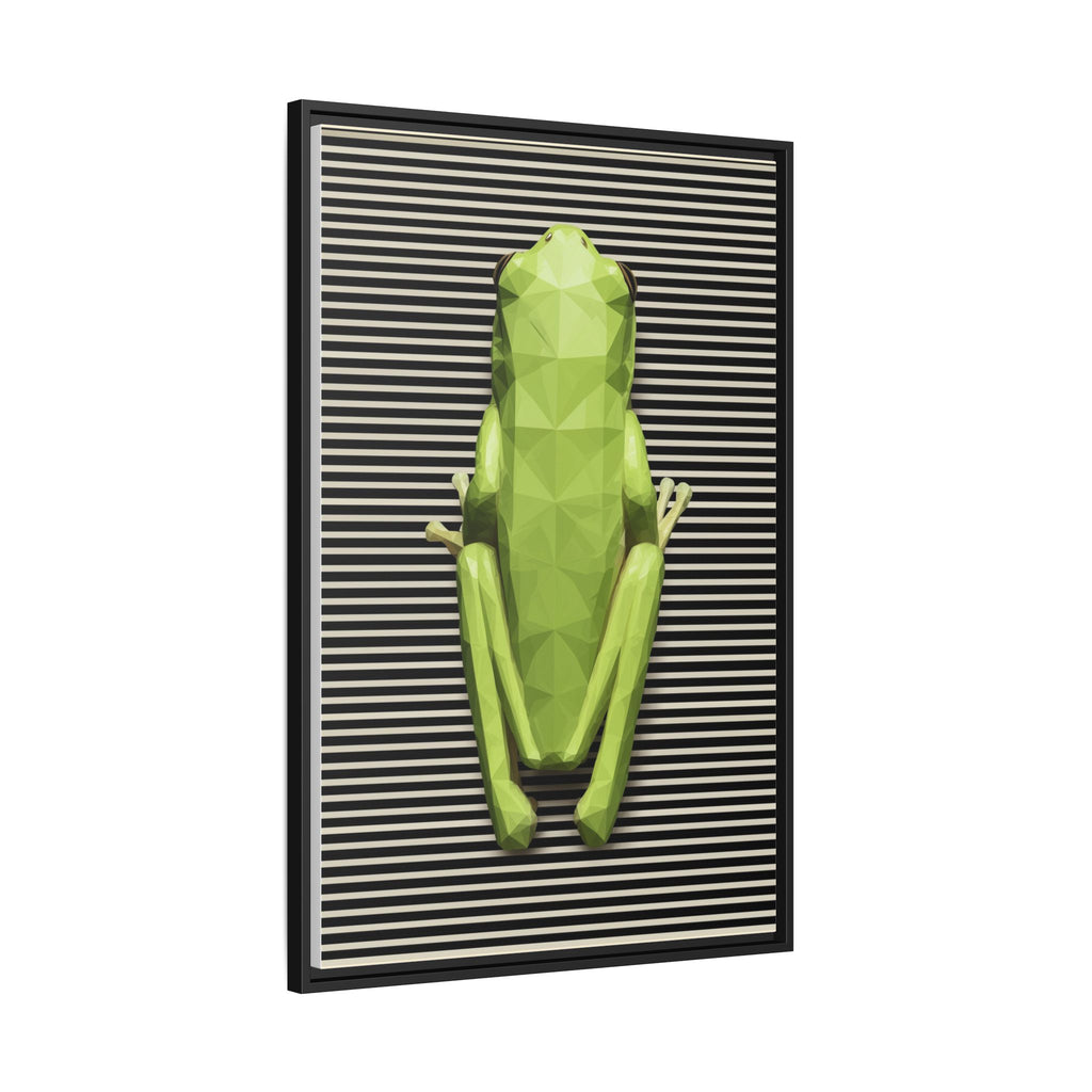 Geometric Amphibian: Low-Poly Frog Design, Digital Art Minimalism   |  Personalized & Custom Orders Available