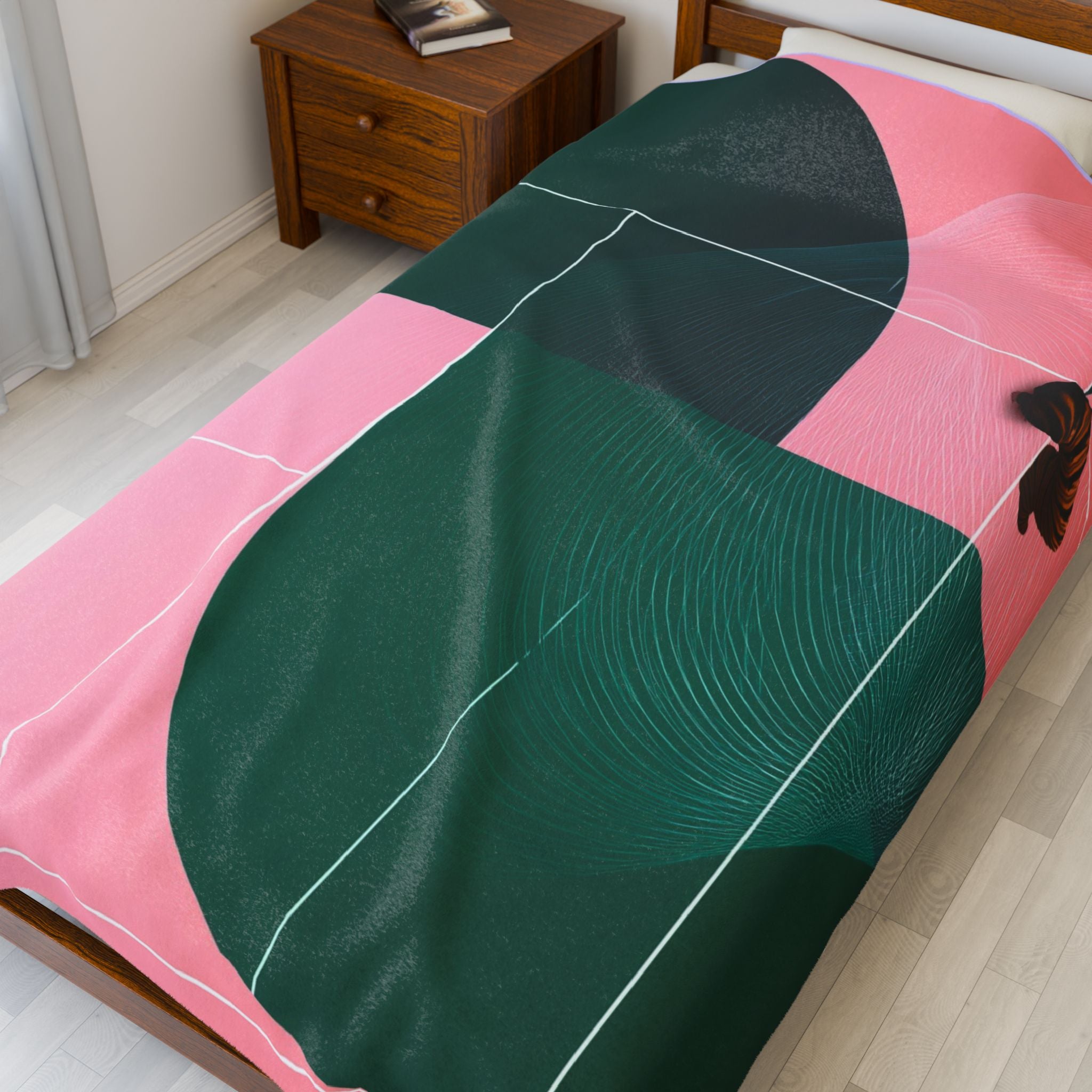 Metamorphosis Unbound: Geometric Color Blocks, Surreal Abstract Design   |    Custom Orders Available