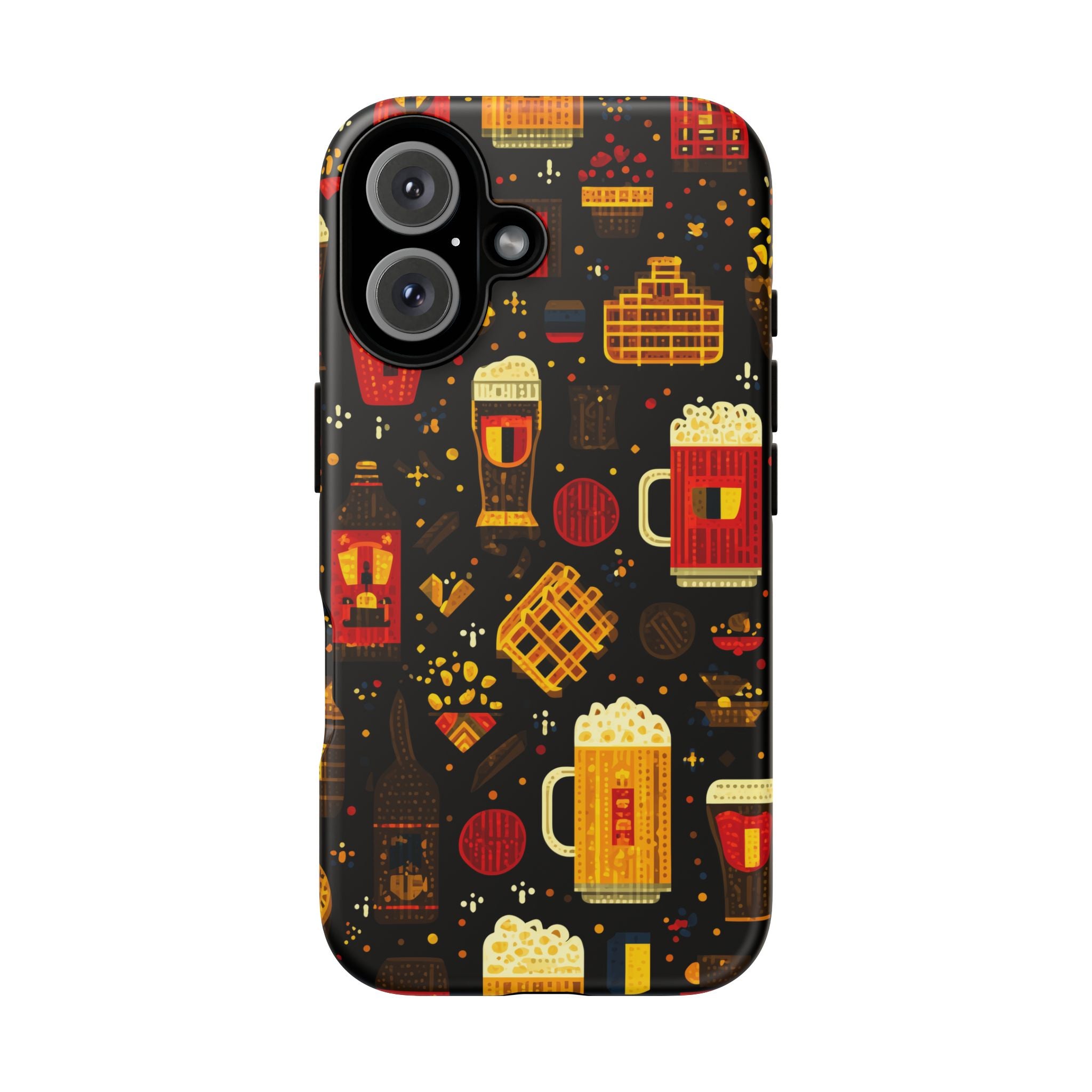Belgian Phonecase | Tough Cases with Fun Beer Design, Holiday Gift, Unique Phone Accessory, Beer Lovers