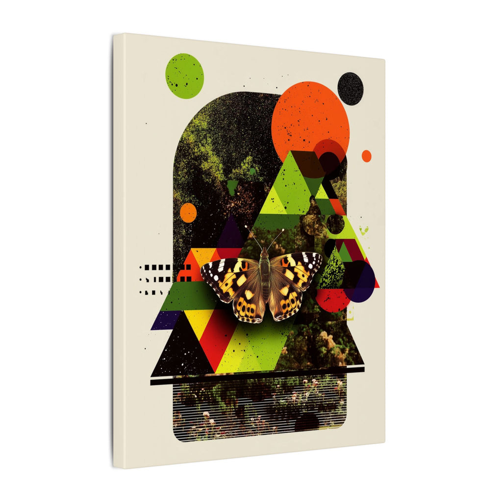 Metamorphic Geometry: Digital Nature Collage, Butterfly Kaleidoscope   |    Custom Orders Available