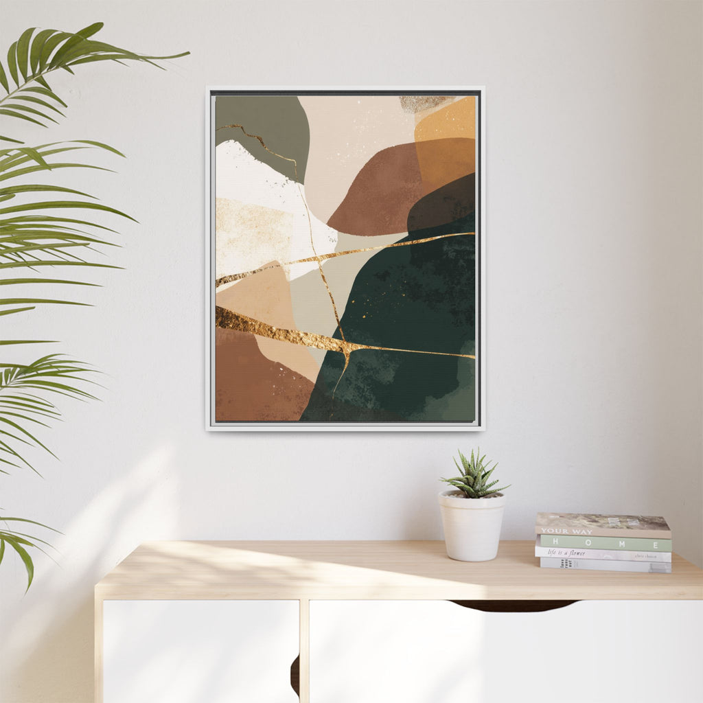 Geological Whispers: Organic Abstractions, Metallic Landscapes, Contemporary Minimalist Design   |   Custom Orders Accepted