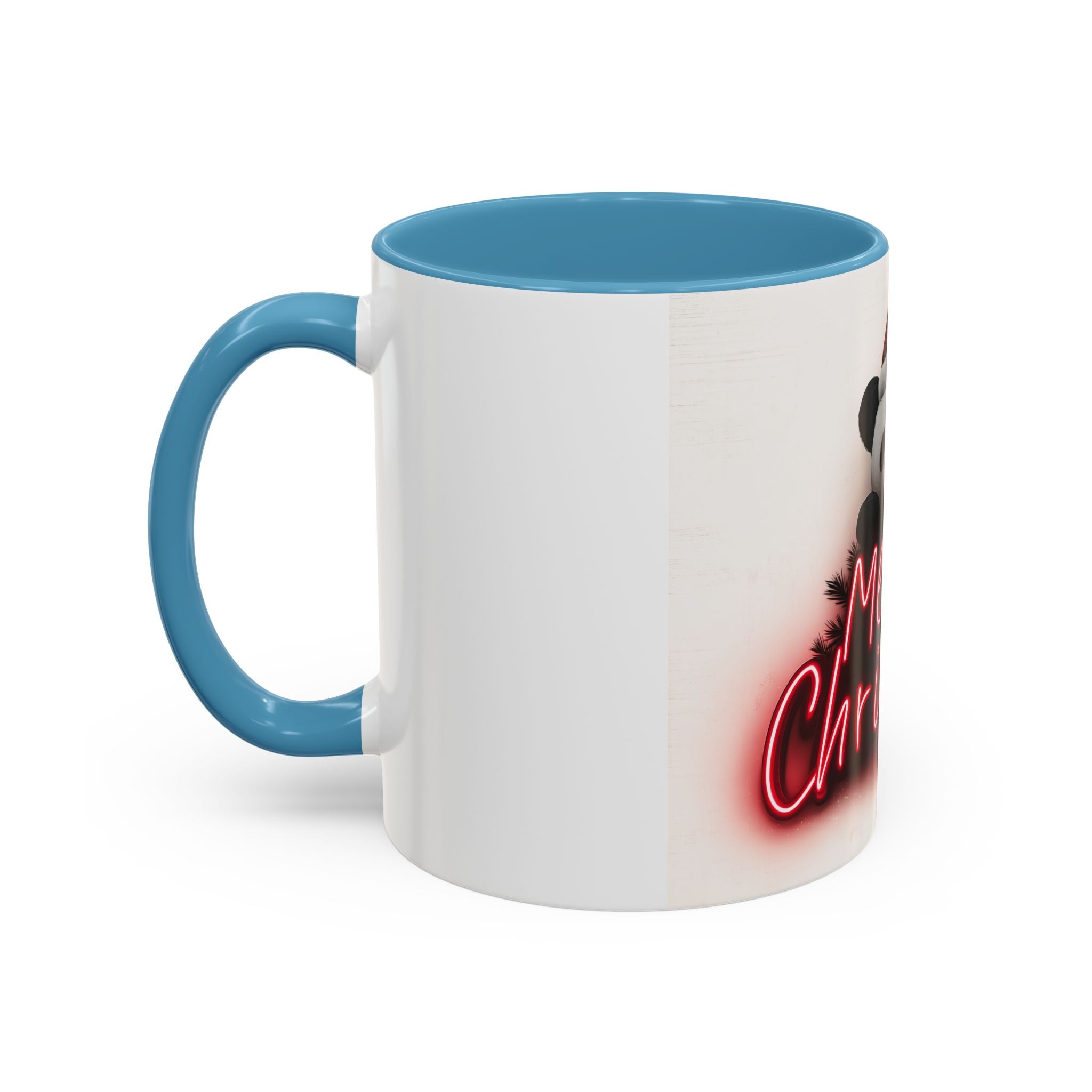 Merry Christmas Panda Mug, Fun Holiday Coffee Cup, Cute Gift for Animal Lovers, Festive Drinkware, Christmas Decorations