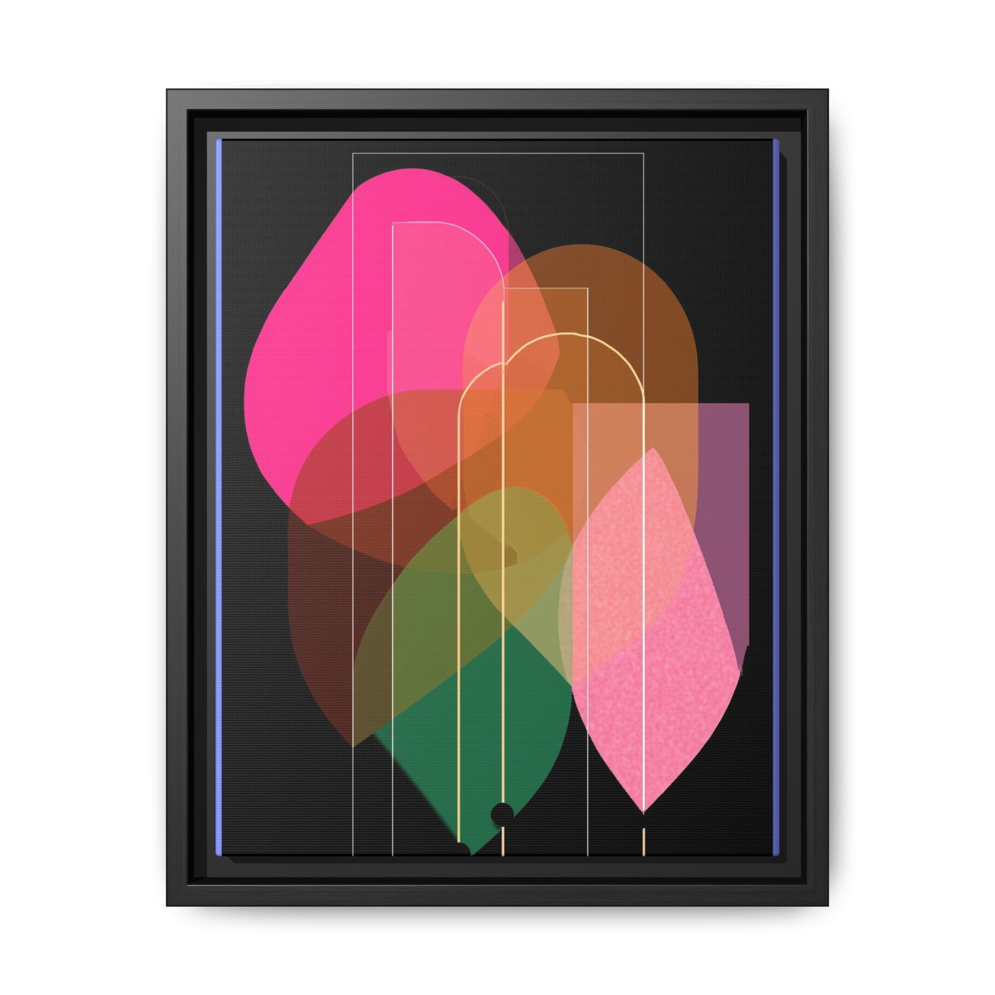 Organic Geometry: Abstract Shape Symphony, Minimalist Color Layers, Contemporary Graphic Design   |   Custom Orders Accepted