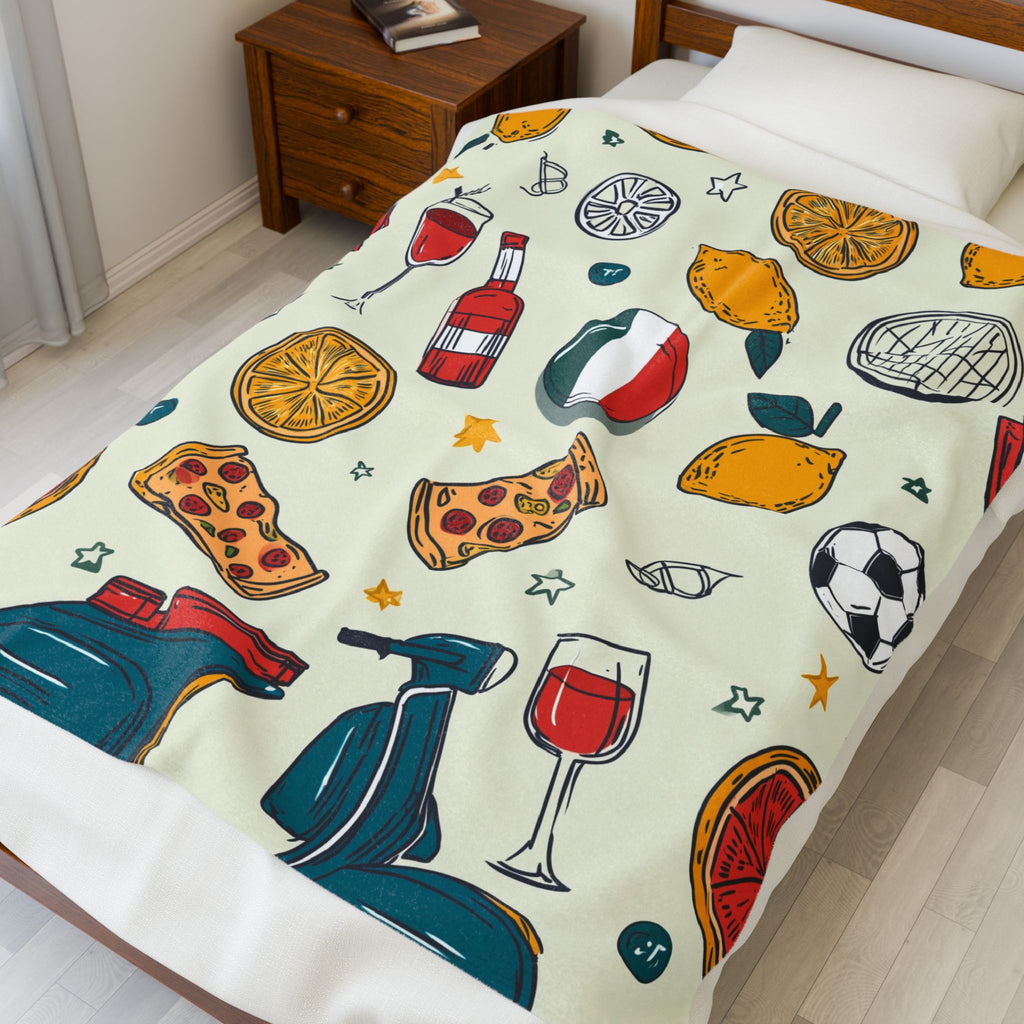 Italian Vibes: Dolce Vita Illustrated, Cultural Mosaic Pattern   |   Custom Orders Accepted