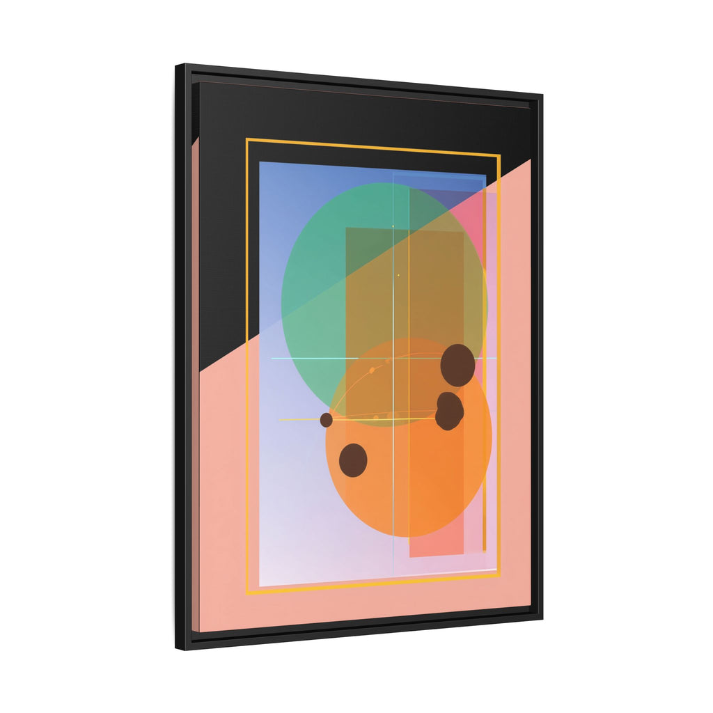 Geometric Harmony: Abstract Composition, Overlapping Shapes, Precision Design   |   Custom Orders Accepted