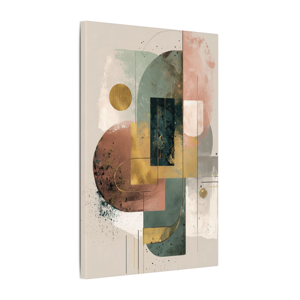 Geometric Harmony: Abstract Composition, Modernist Minimalism, Ethereal Design Layers   |   Custom Orders Accepted