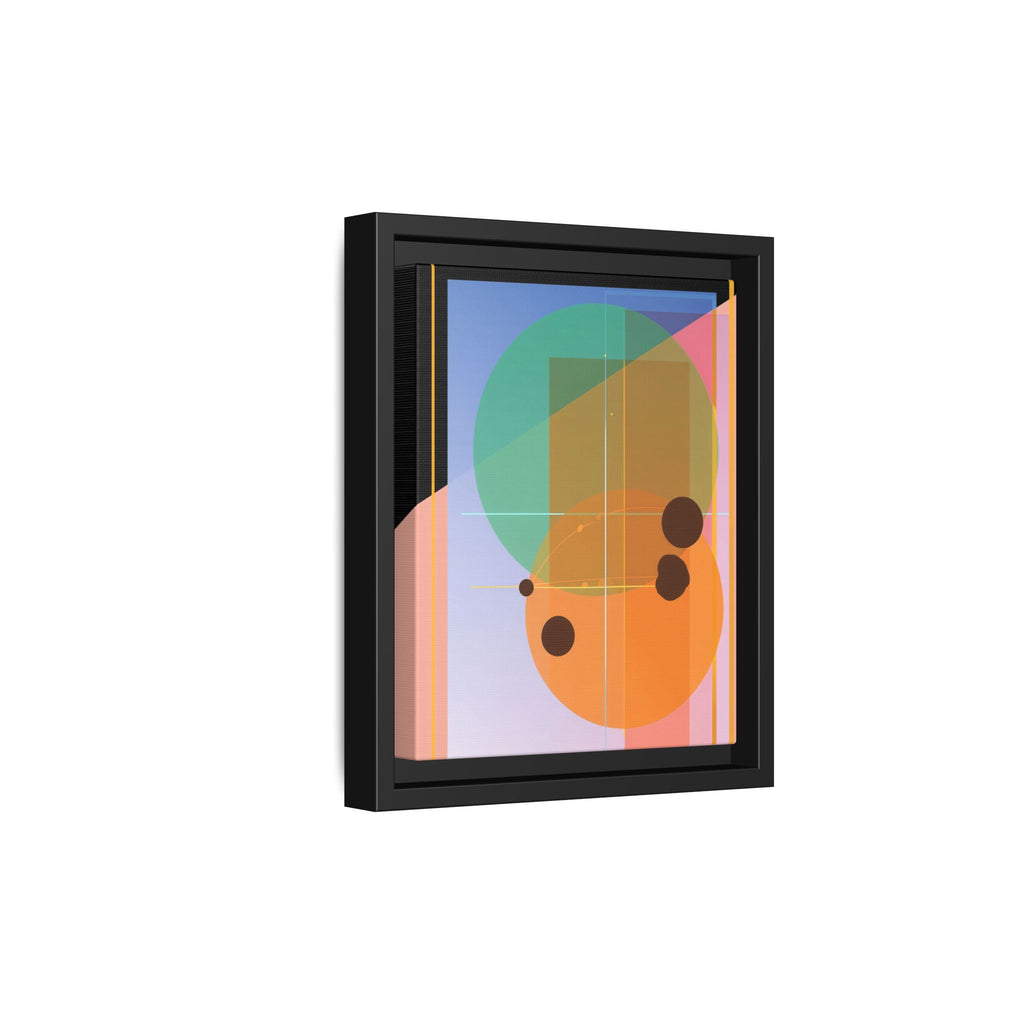 Geometric Harmony: Abstract Composition, Overlapping Shapes, Precision Design   |   Custom Orders Accepted