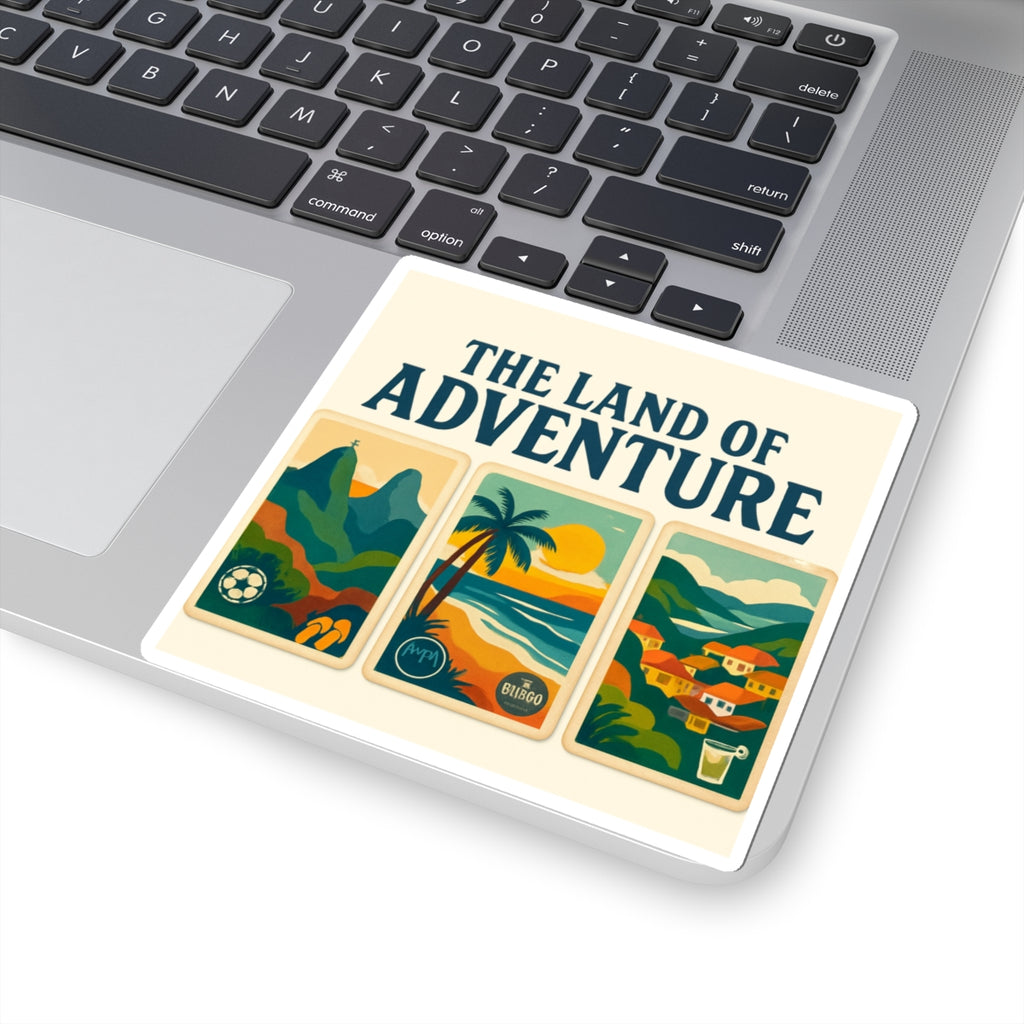 Brazil Holiday Kiss-Cut Stickers