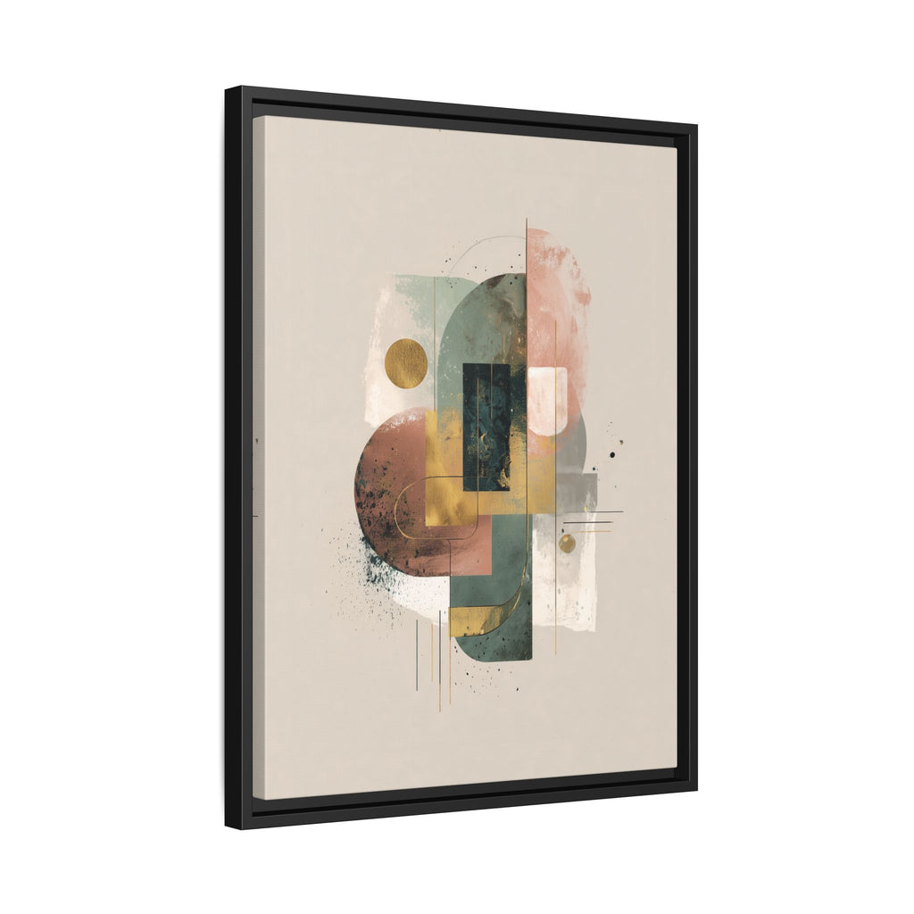 Organic Geometries: Fragmented Forms, Digital Abstract Composition, Layered Minimalist Art   |   Custom Orders Accepted