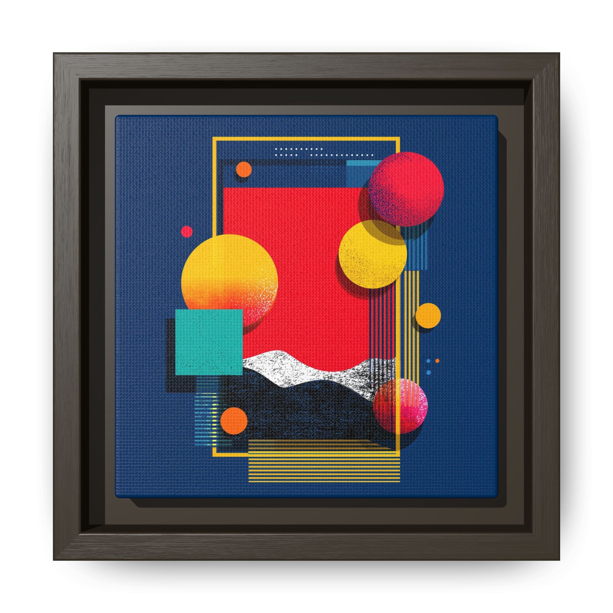 Geometric Horizons: Abstract Landscape Composition, Modernist Digital Art, Colorful Geometric Design   |   Custom Orders Accepted