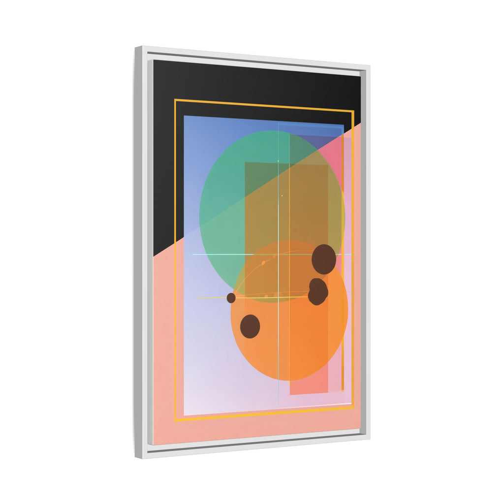 Geometric Harmony: Abstract Composition, Overlapping Shapes, Precision Design   |   Custom Orders Accepted